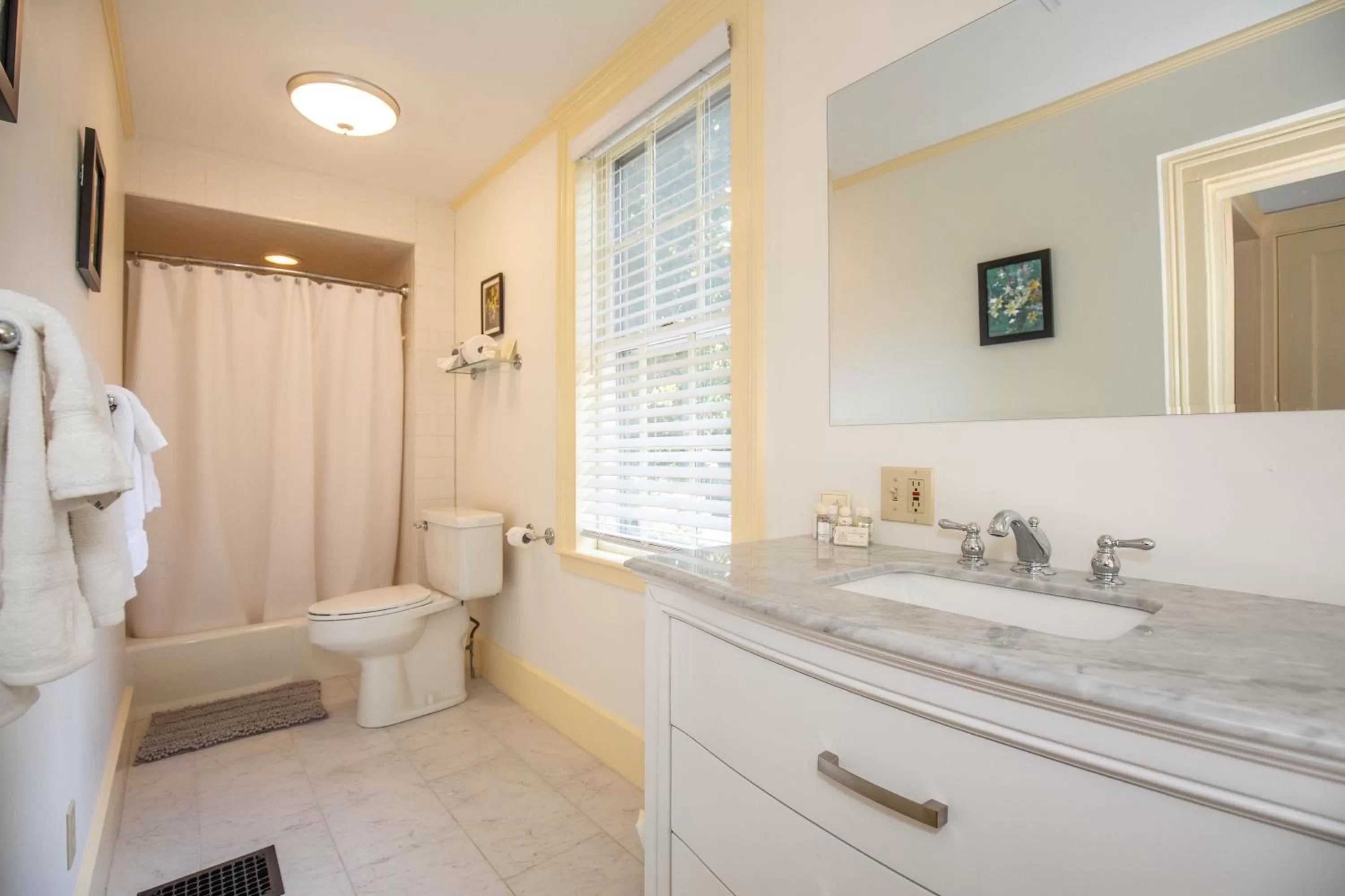 Bathroom in Clark Currier Inn