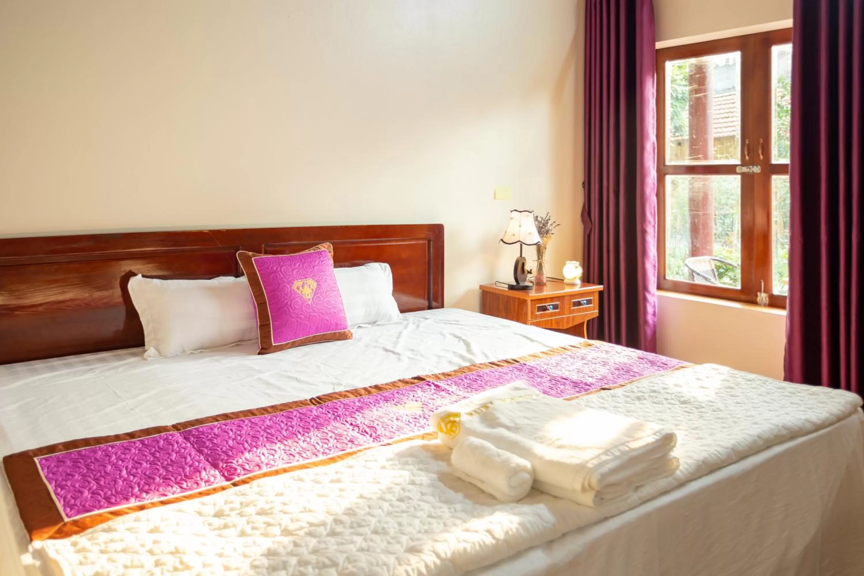 Bed in Ruby Homestay