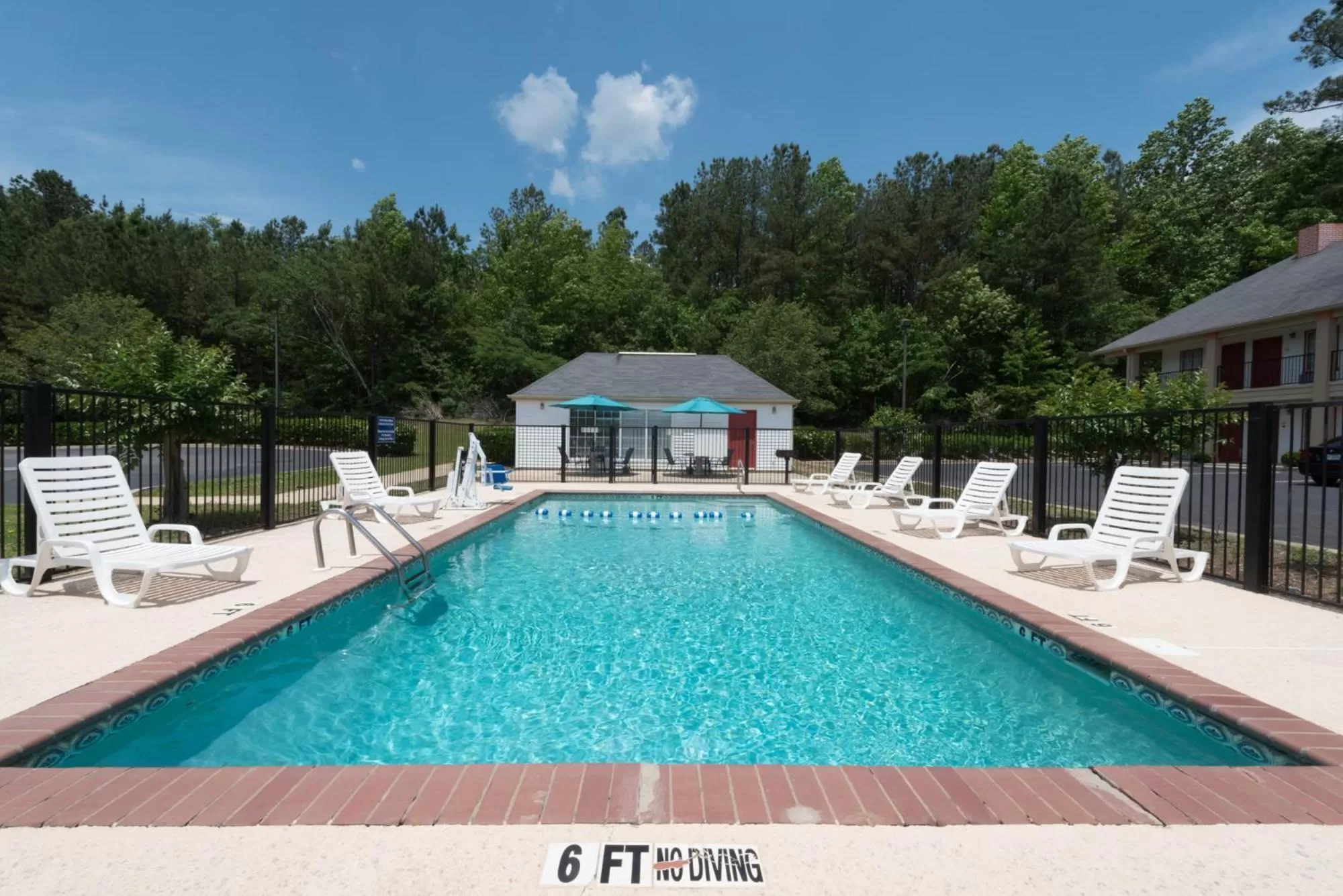 Swimming pool in Super 8 by Wyndham Alexander City