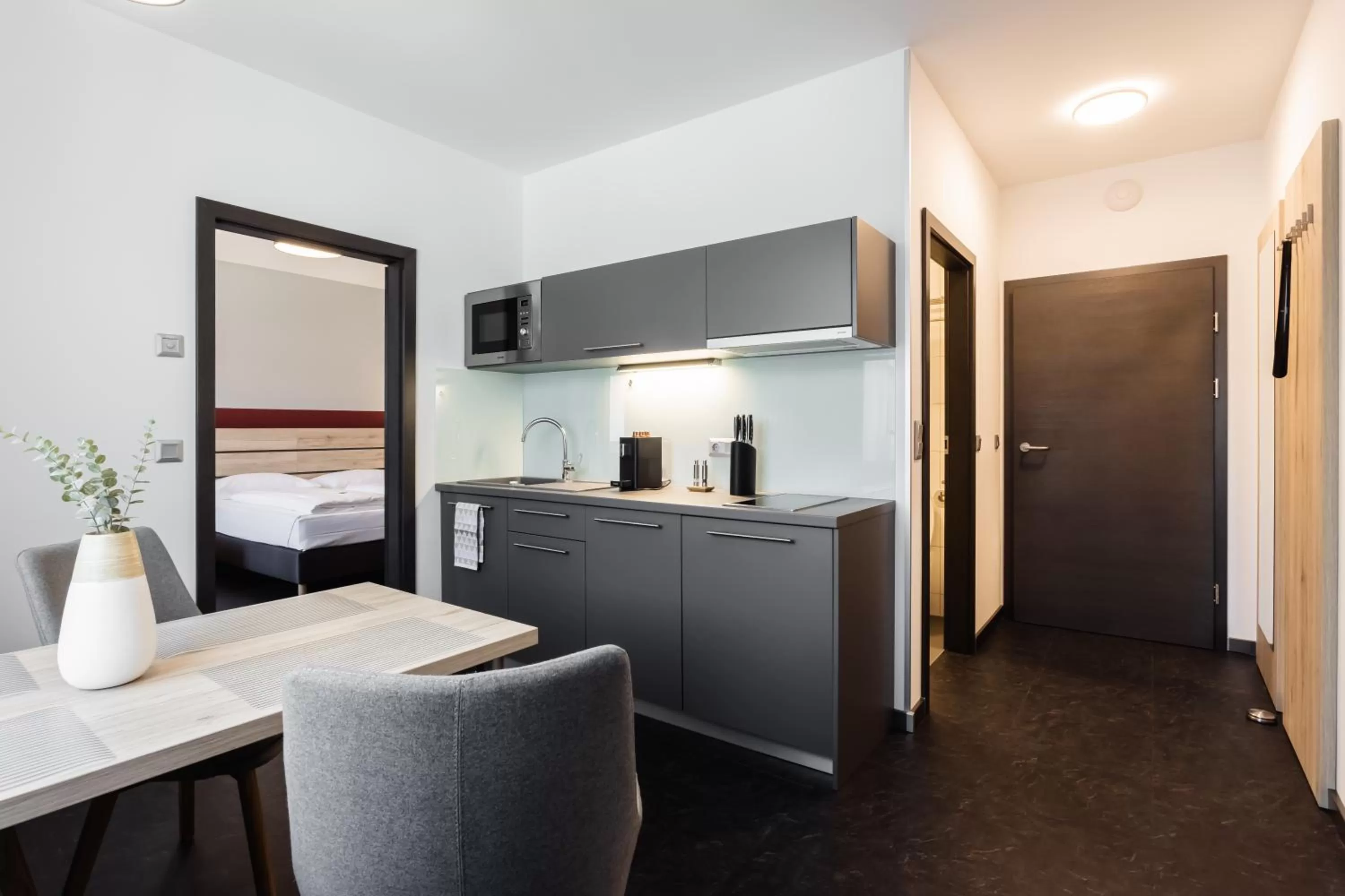 Kitchen or kitchenette in Hotel Smart Liv'in