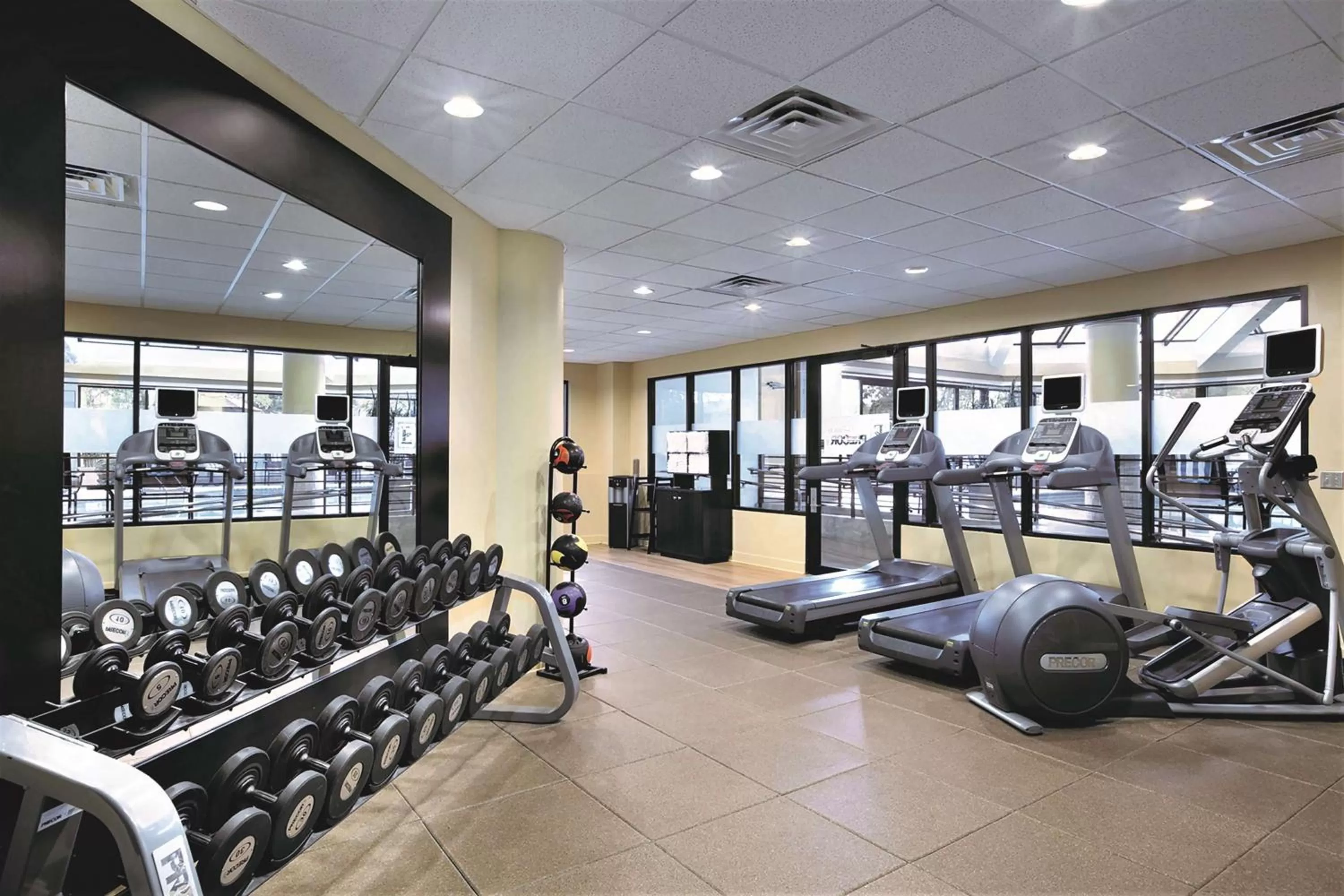 Fitness centre/facilities in Embassy Suites Denver Tech Center