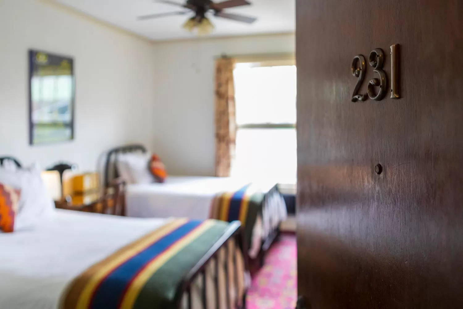 Bed in Hotel Congress