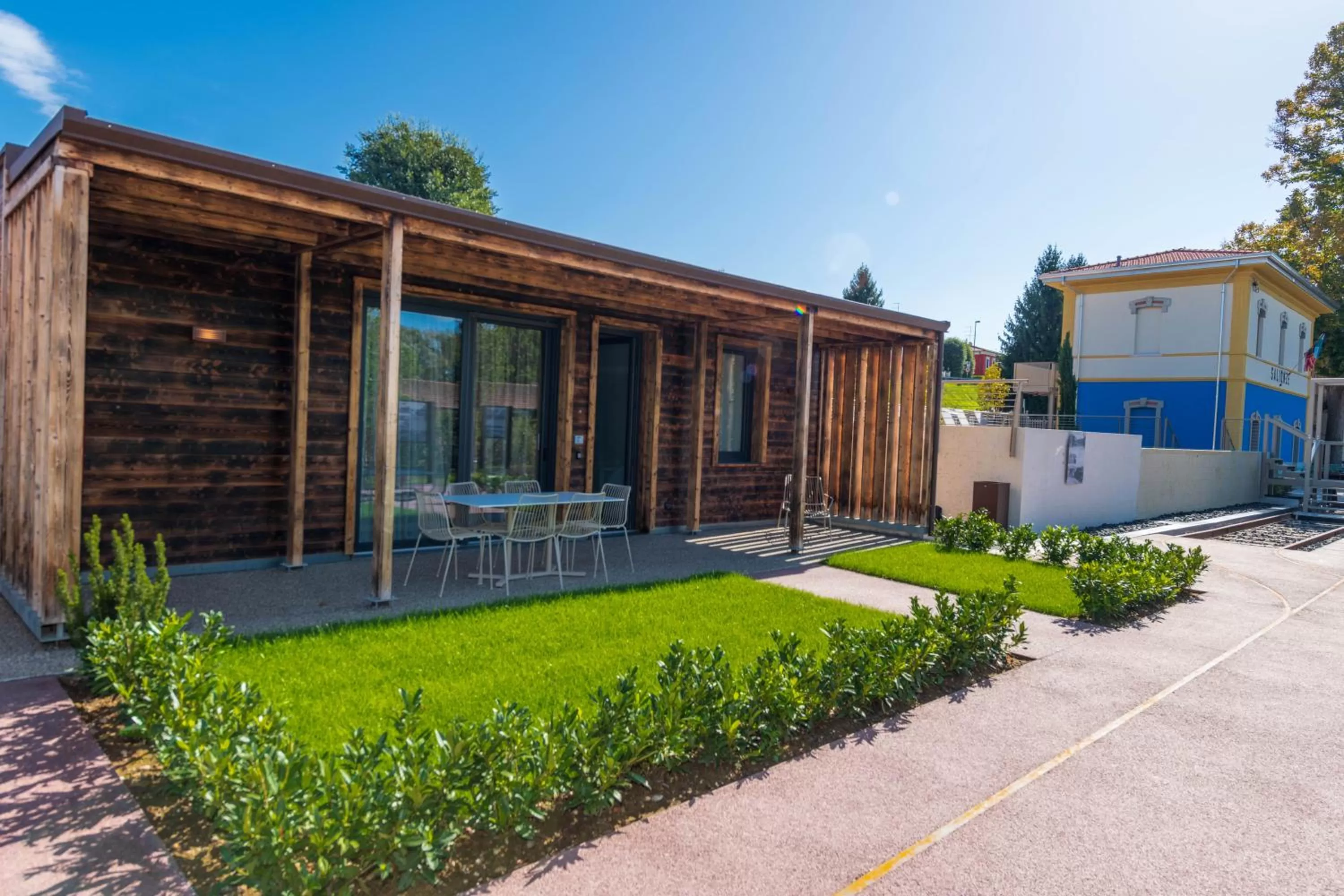 Patio in Borgo Stazione Bike Inn