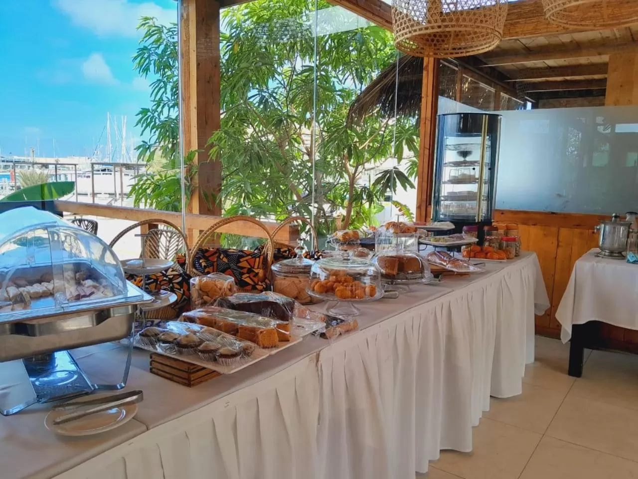 Breakfast in Mansa Marina Hotel