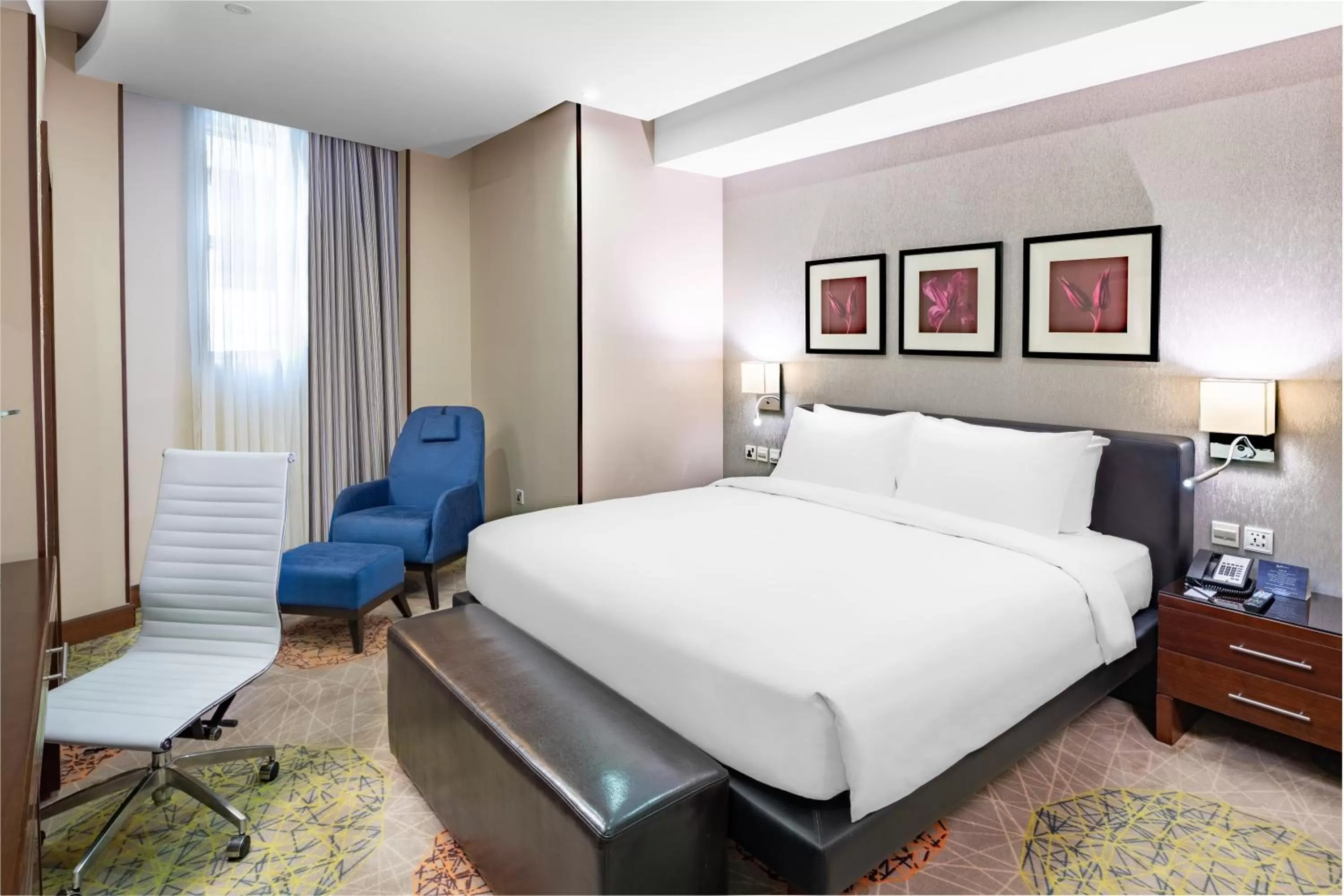 Bed in Radisson Blu Plaza Jeddah