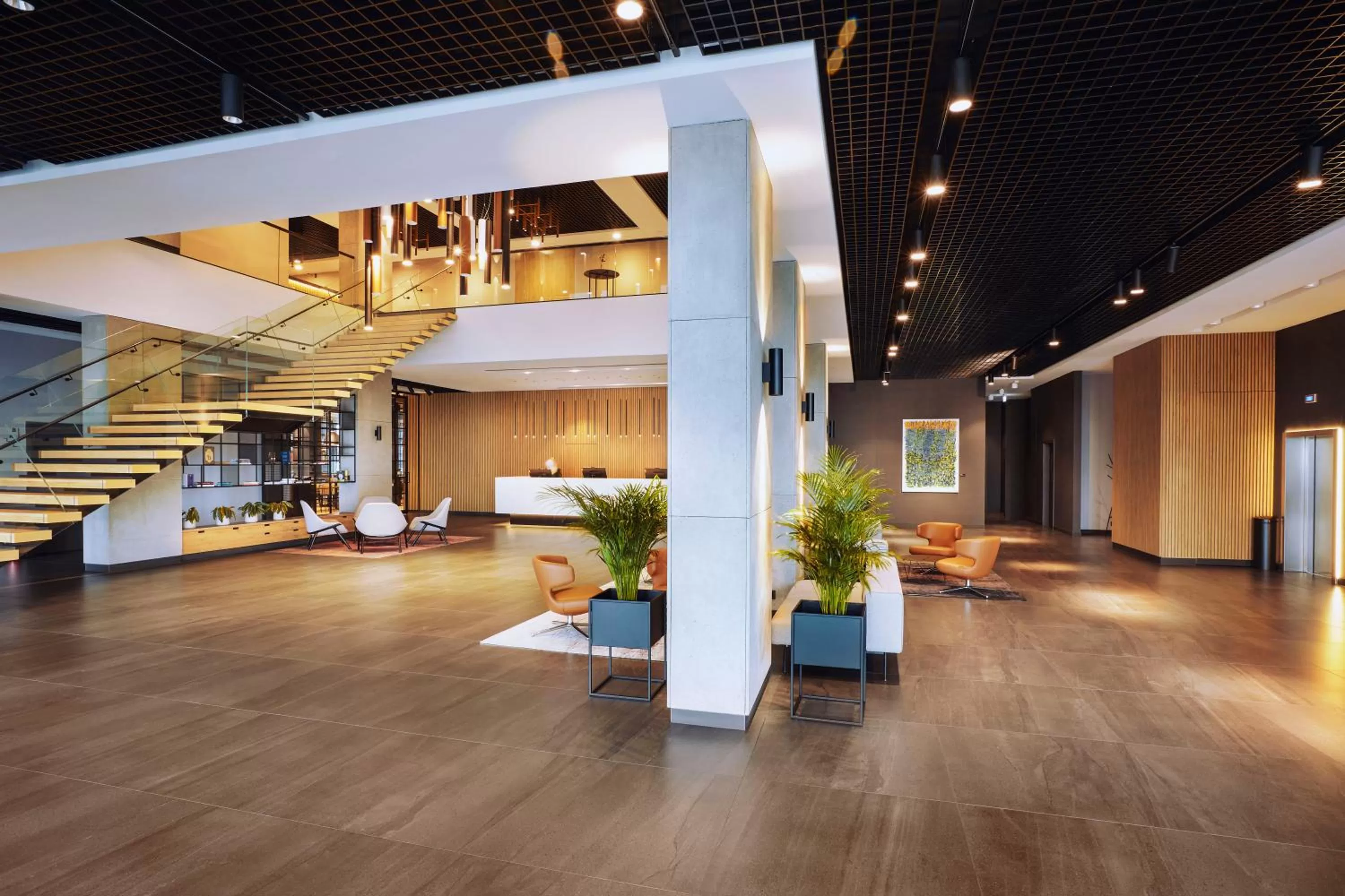 Lobby or reception in Q Hotel Plus Wrocław Bielany
