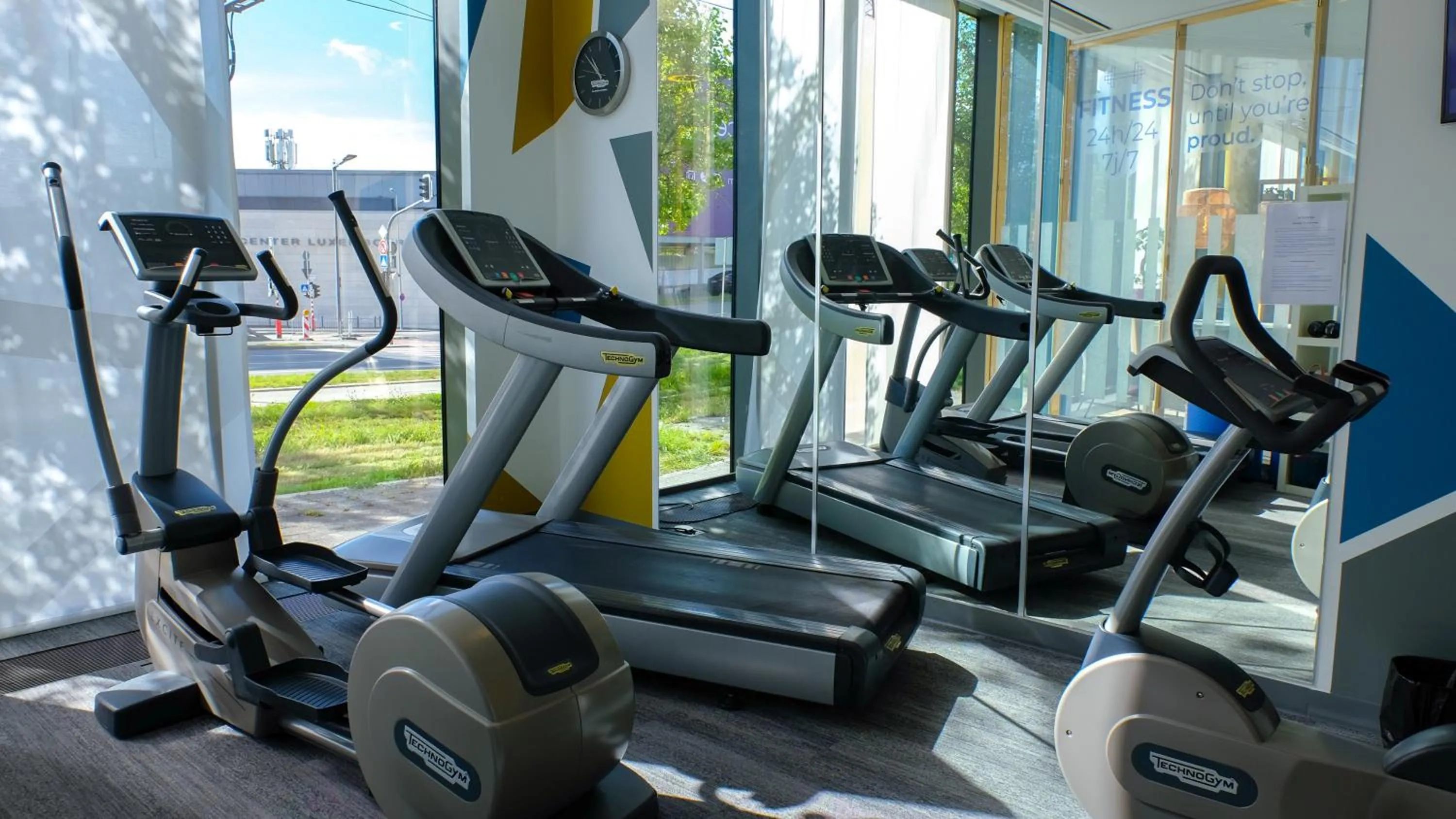 Fitness centre/facilities in Novotel Suites Luxembourg