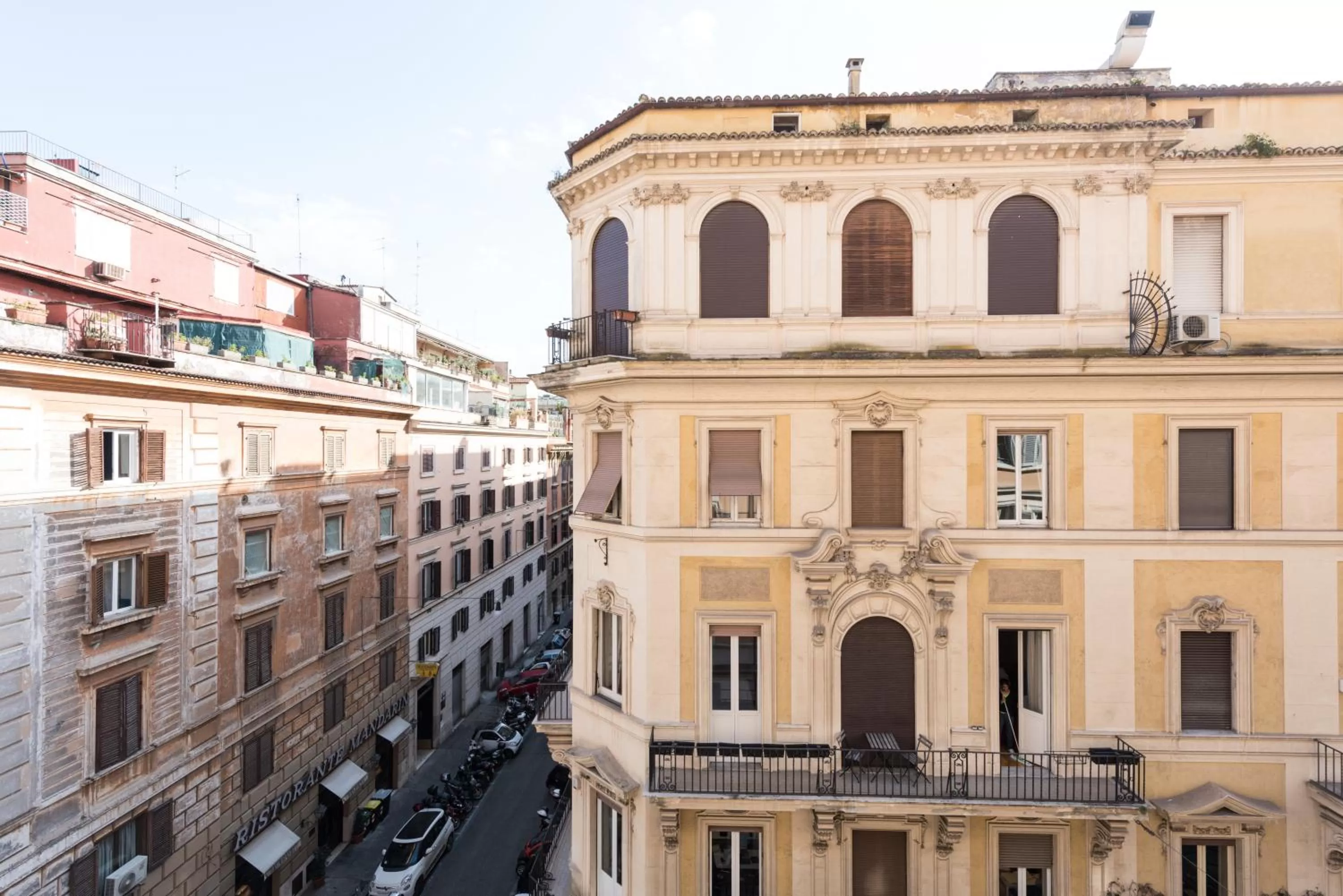 City view in Circle in the Square