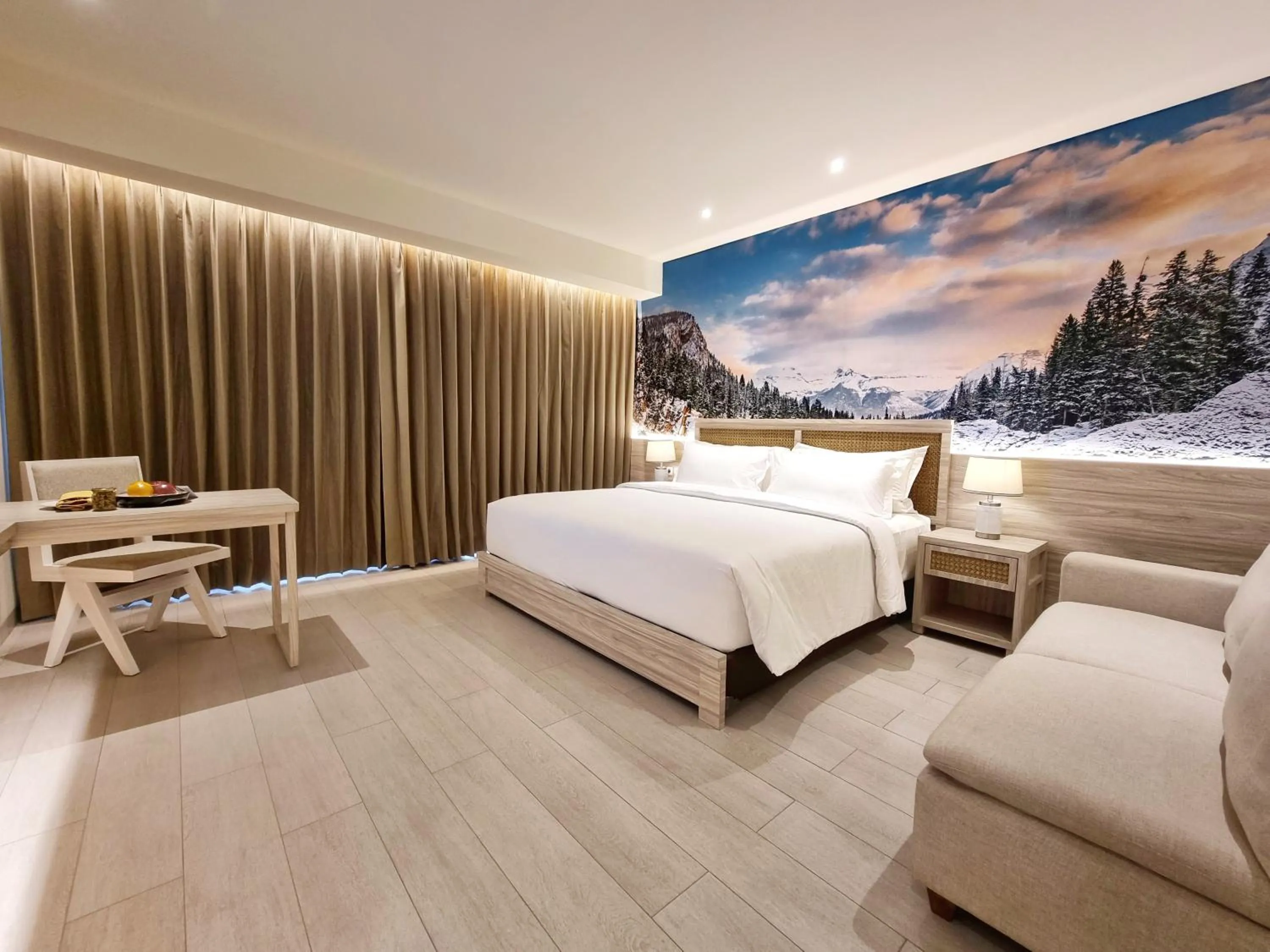 Bedroom, Bed in Hemangini Hotel Bandung