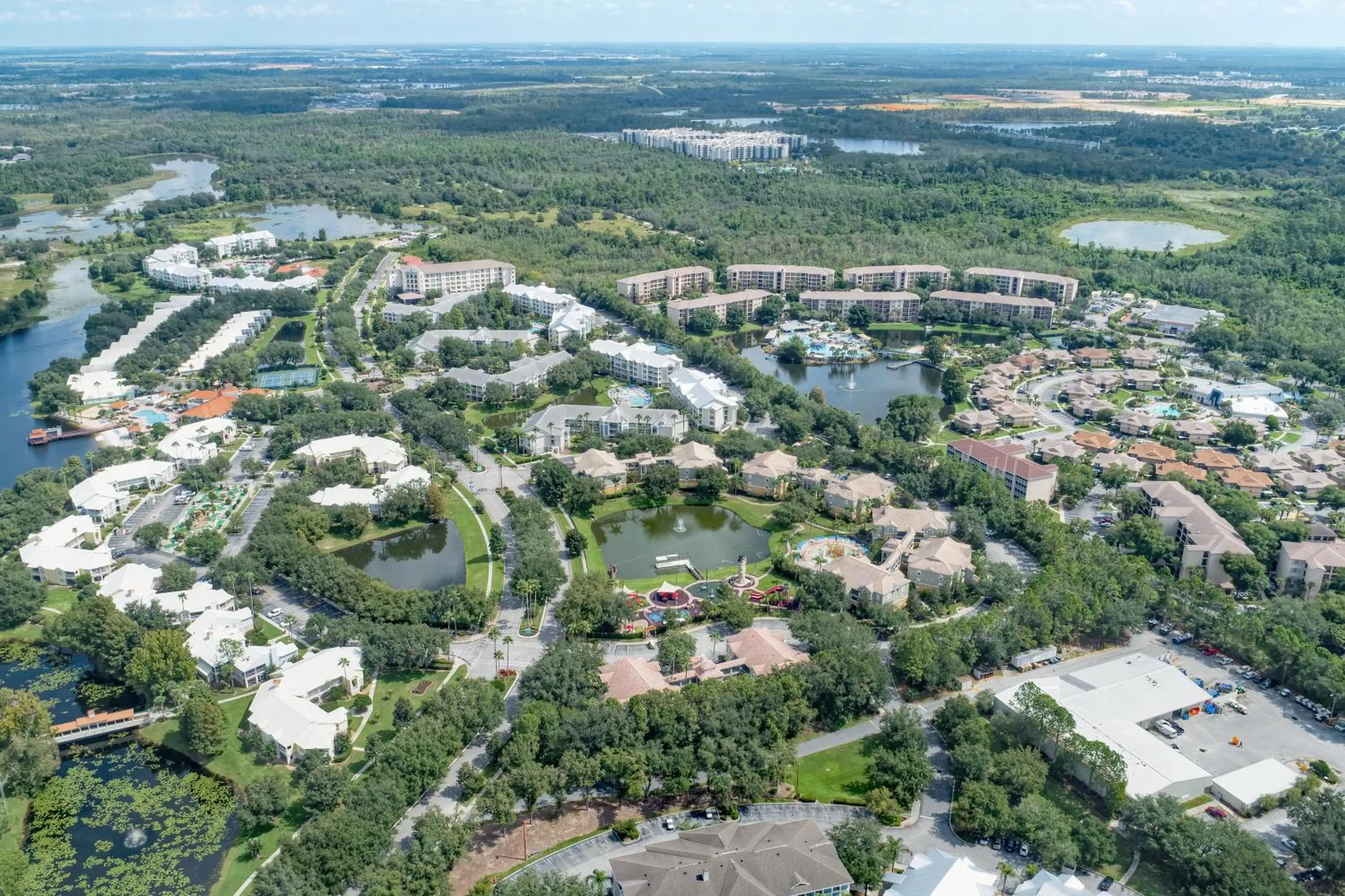 Bird's eye view in Summer Bay Orlando by Exploria Resorts