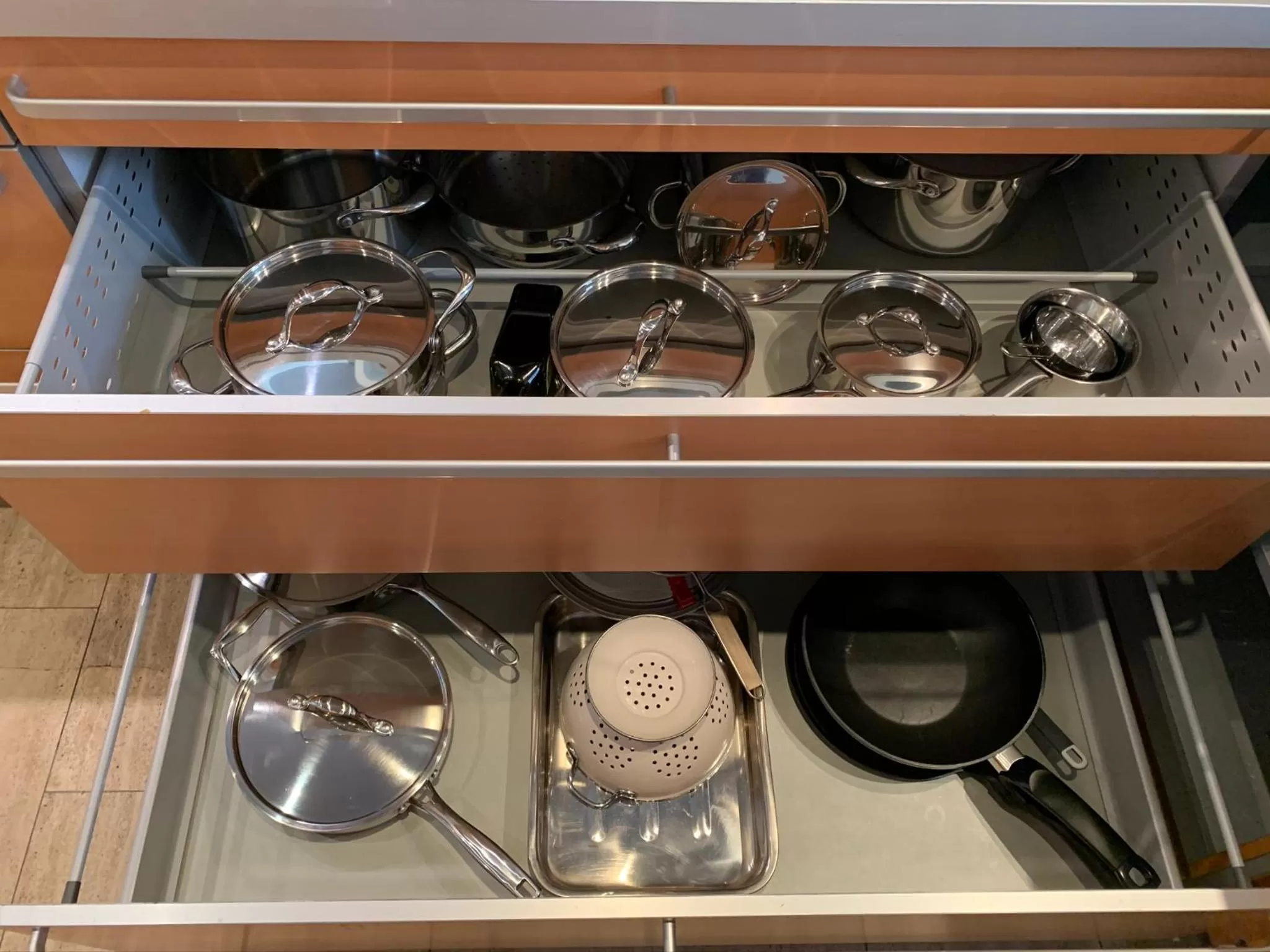 Kitchen/Kitchenette in Park-Lodge Am Rohrbusch