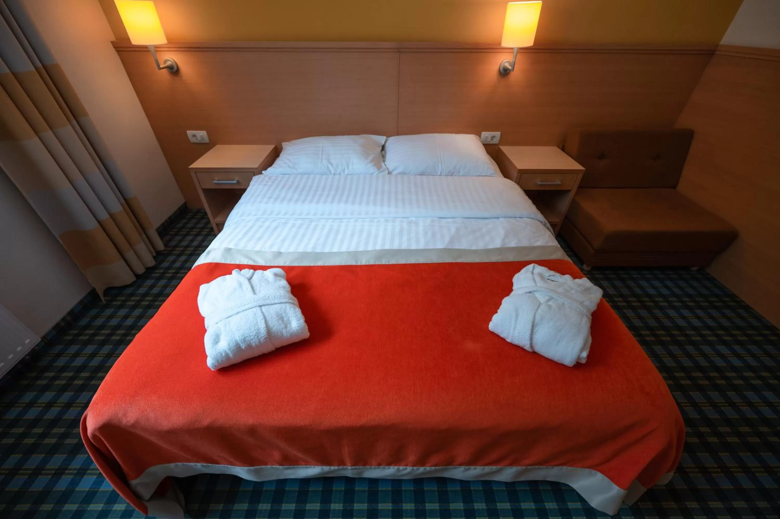 Bedroom, Bed in Wellness Hotel Montis