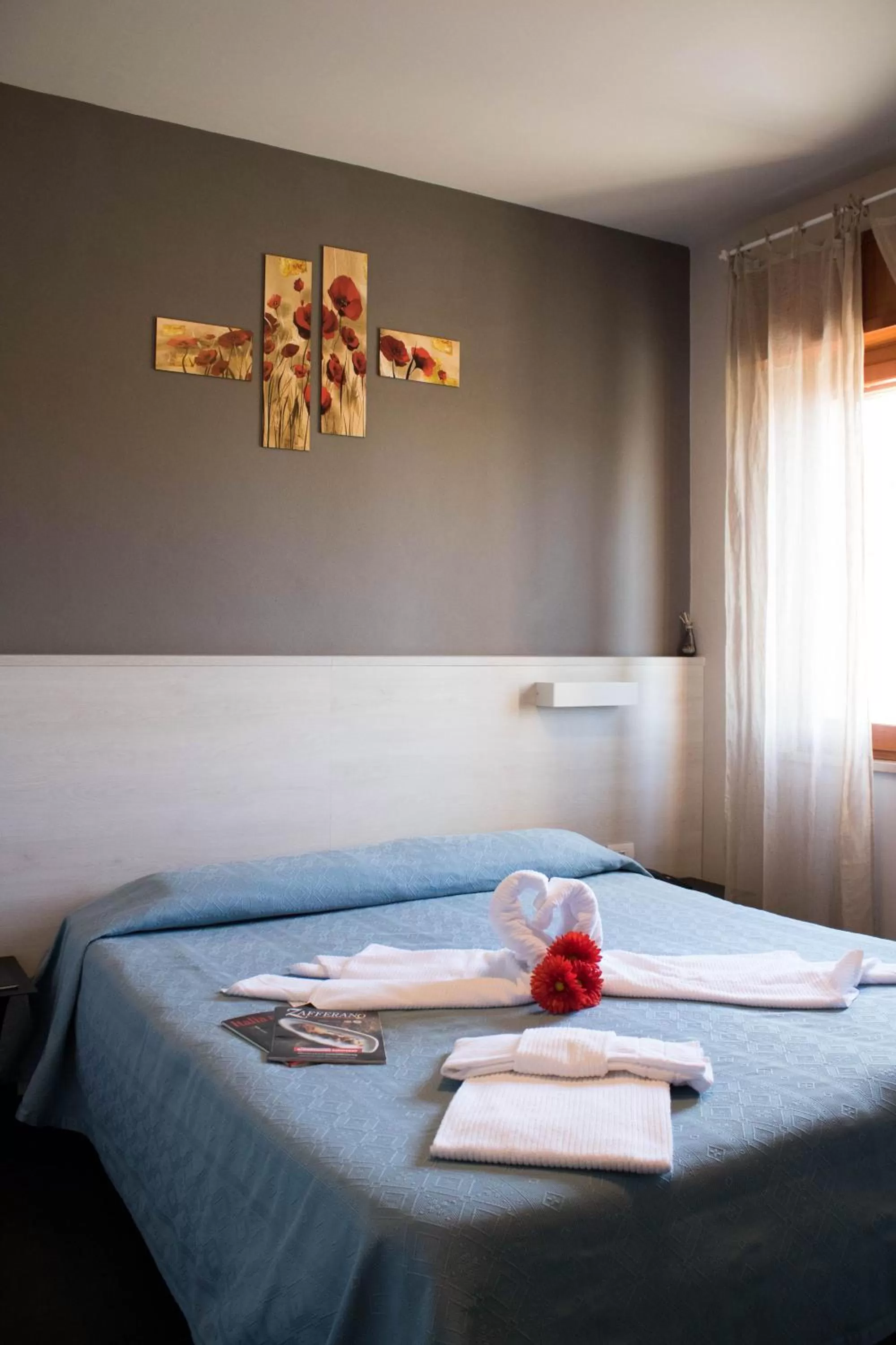 Bed in Le Querce Hotel