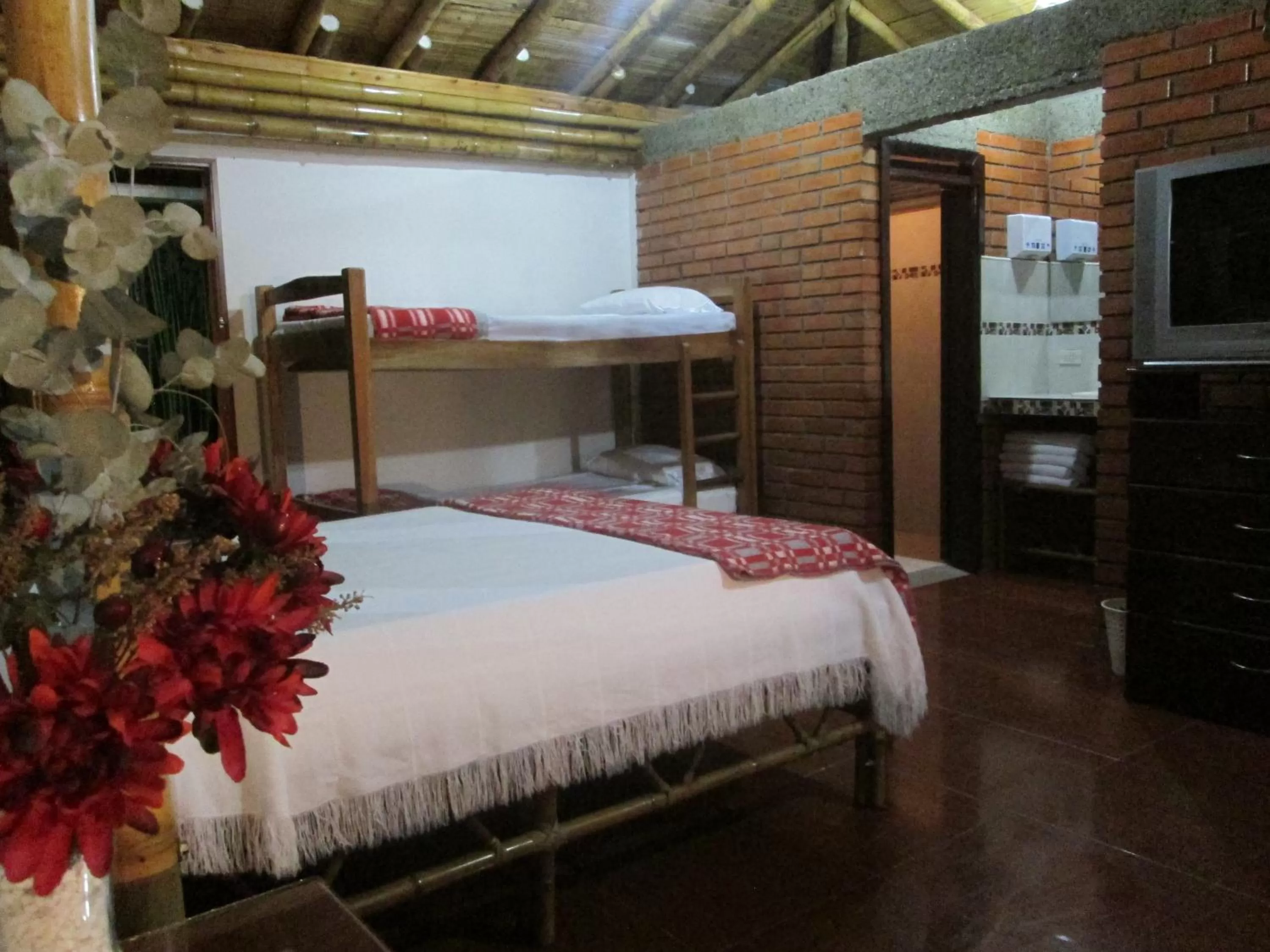 Bunk Bed in Cabañas Las Bifloras
