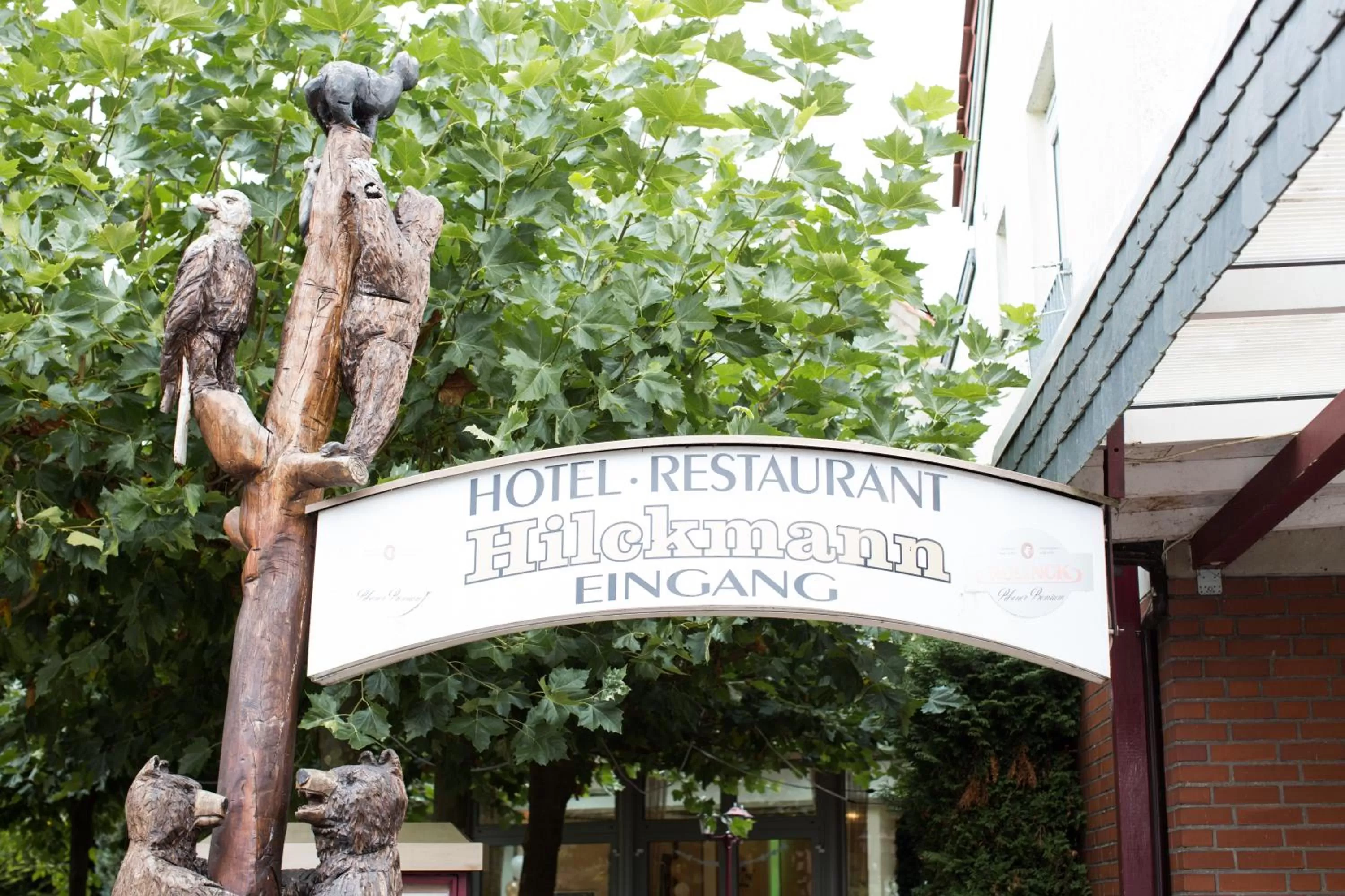 Facade/entrance, Logo/Certificate/Sign/Award in Haus Hilckmann