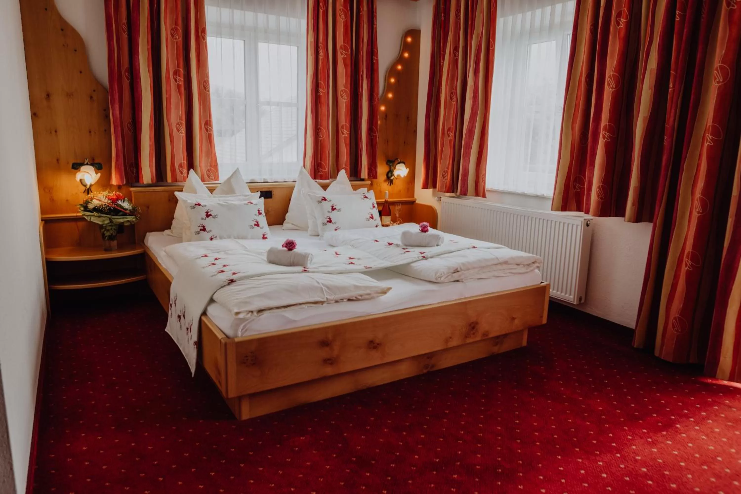 Balcony/Terrace, Bed in Panorama Hotel Gasthof Leidingerhof