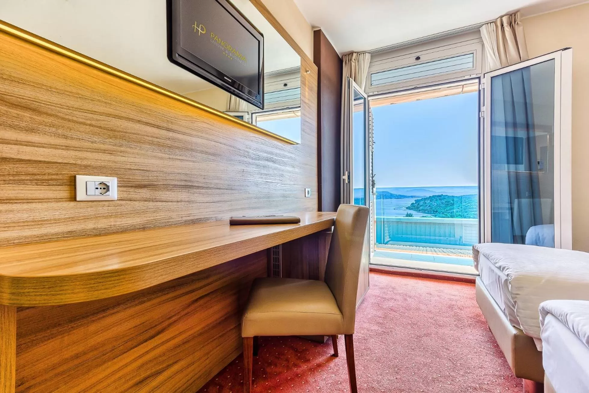 Bed in Hotel Panorama