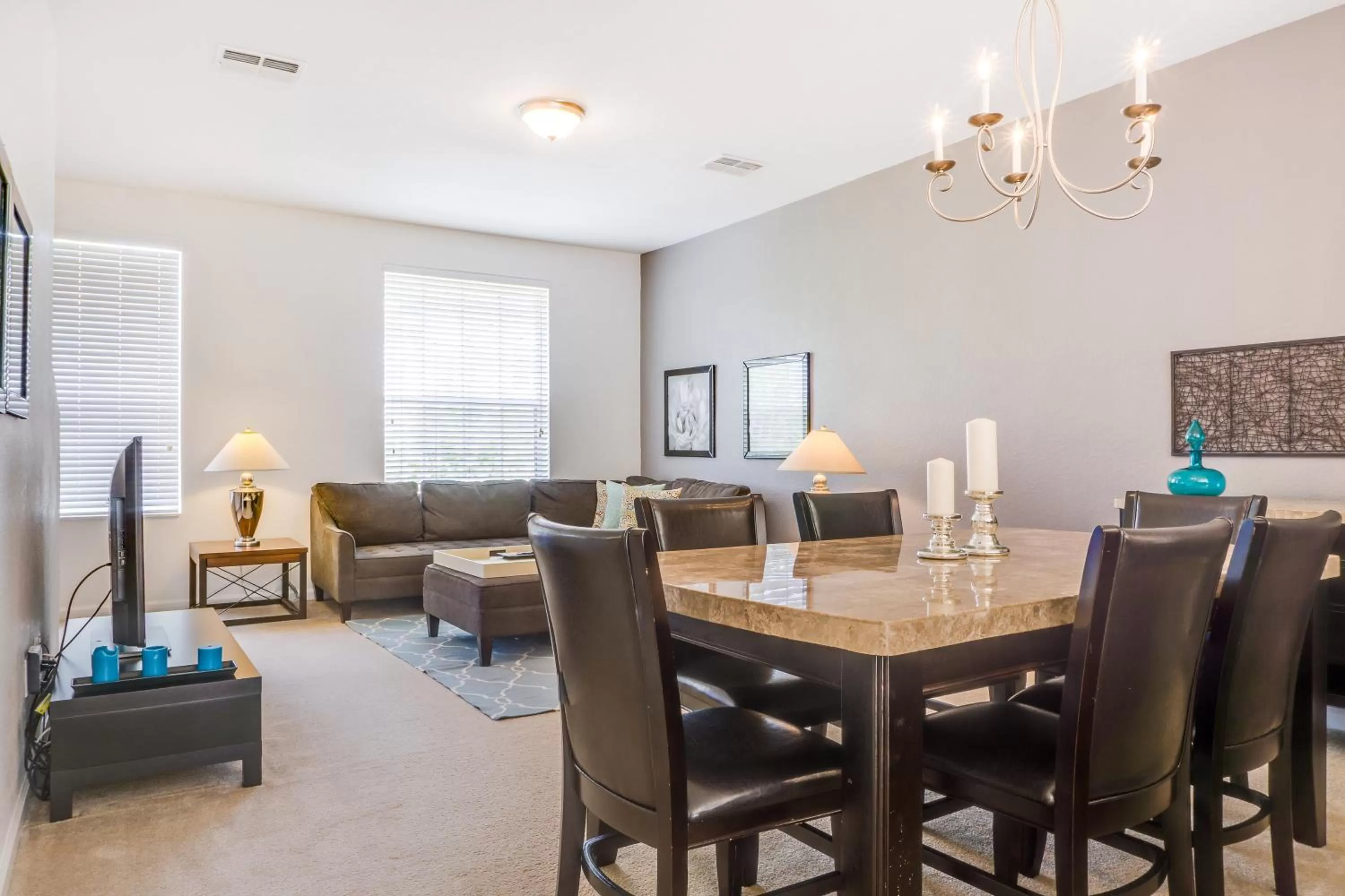 Dining area in Orlando Escape