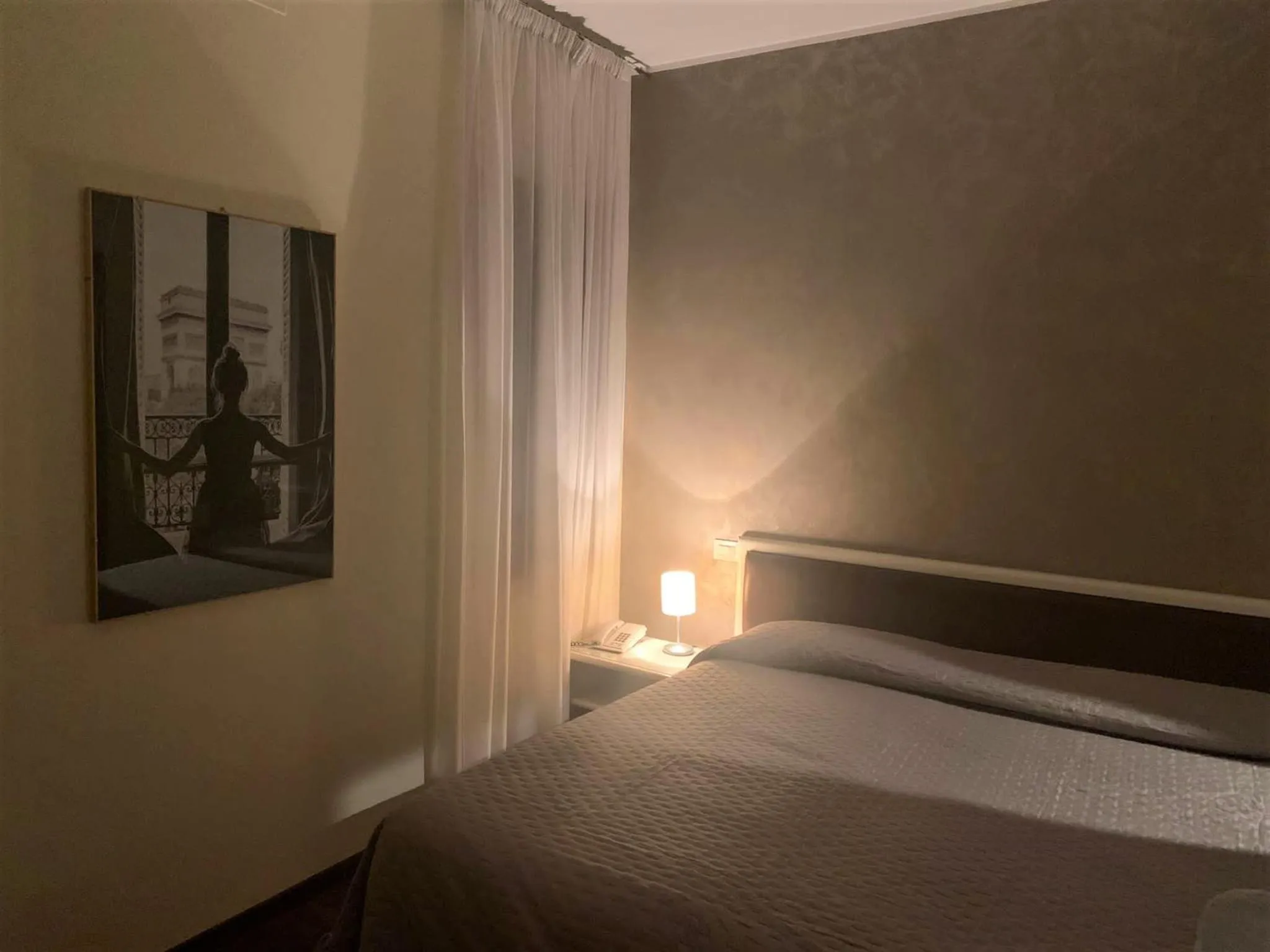 Bed in Hotel Villa Braida