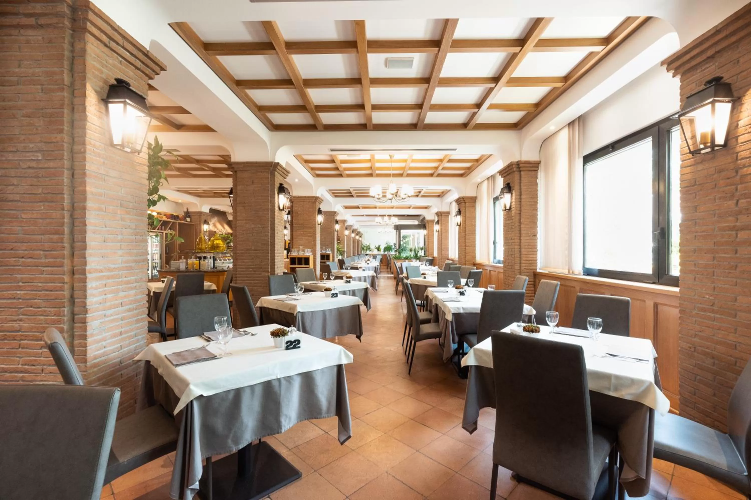 American breakfast in Hotel Bologna Airport