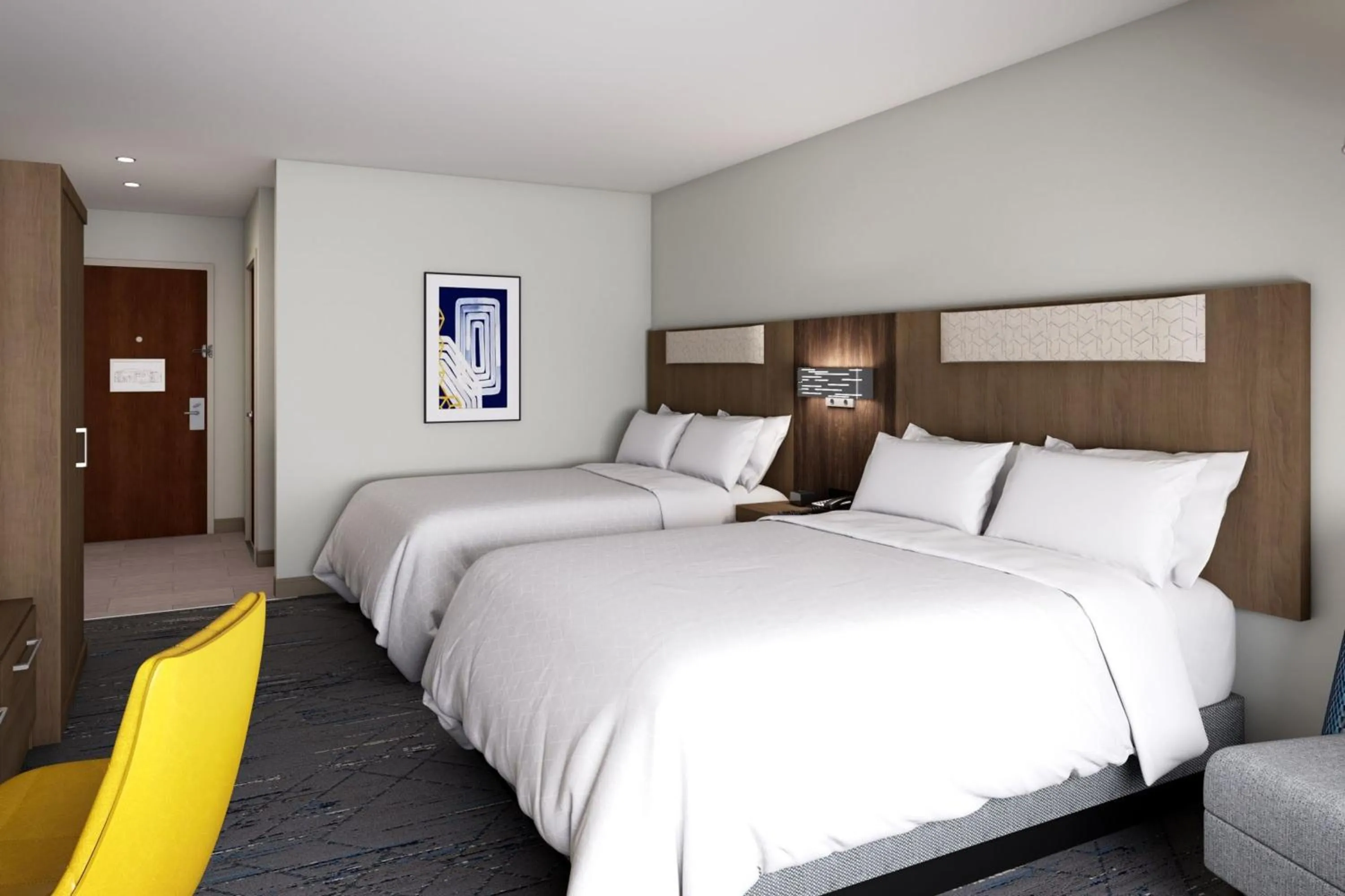 Photo of the whole room, Bed in Holiday Inn Express & Suites Lima by IHG