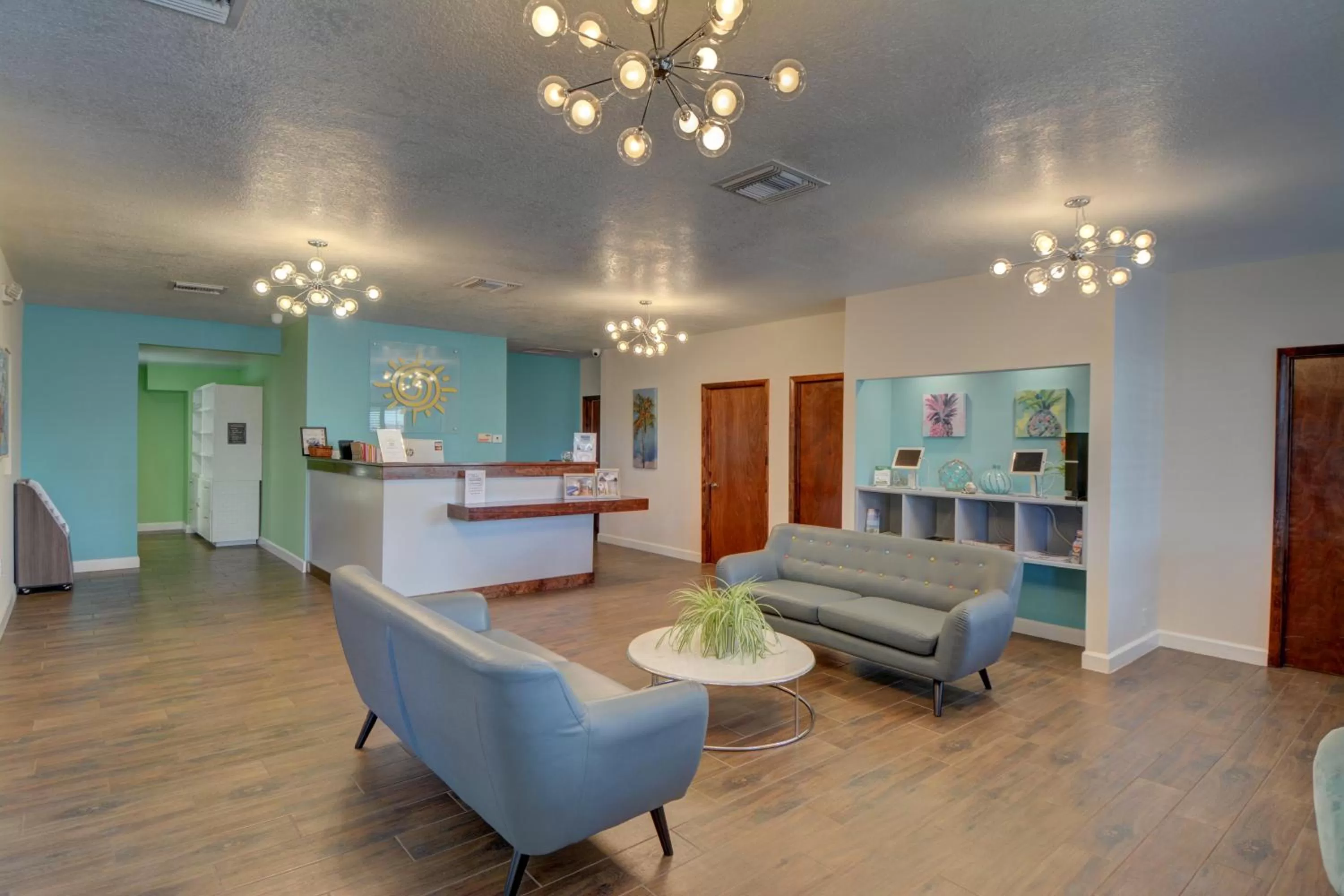 Lobby or reception, Lobby/Reception in Melbourne All Suites Inn near I95