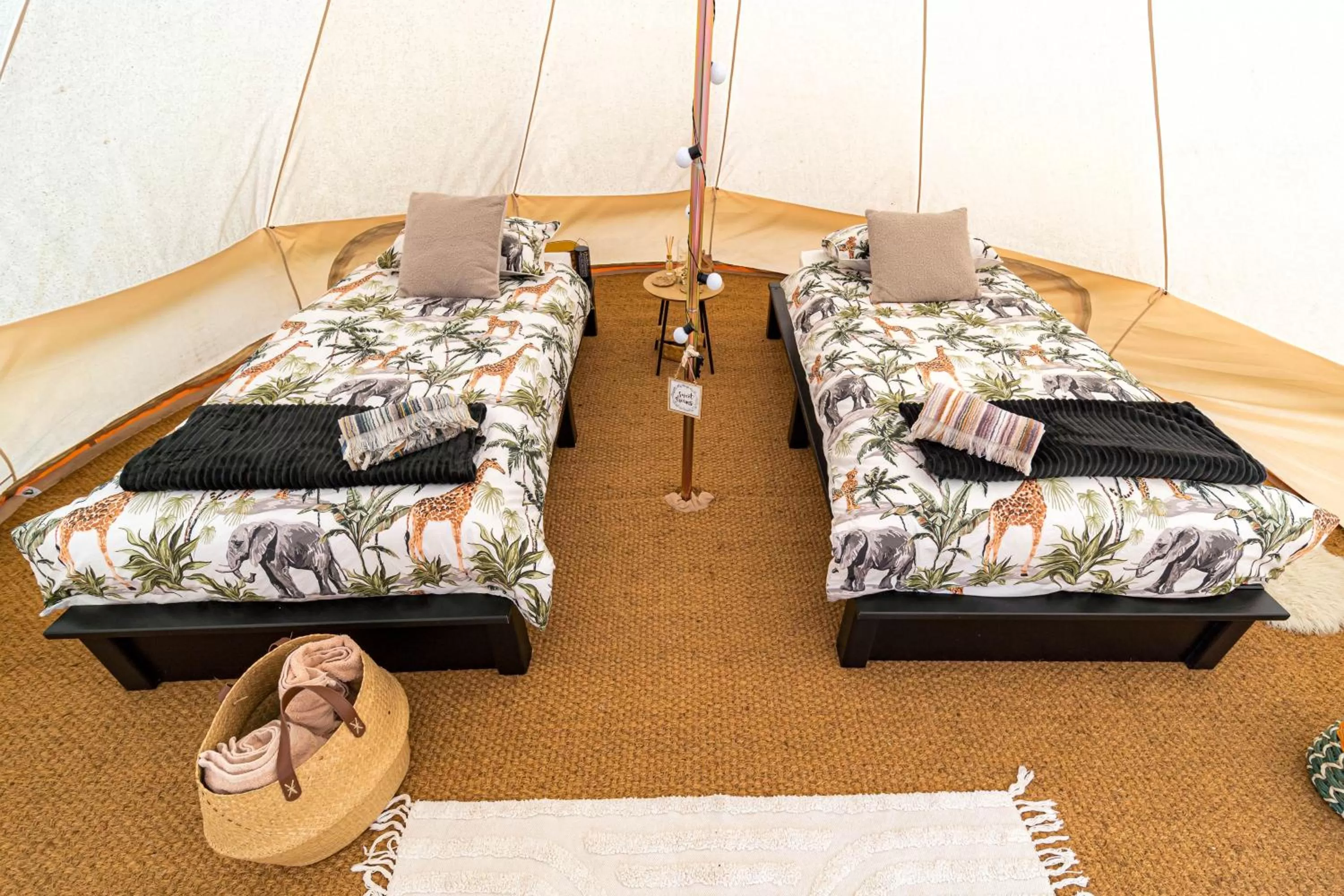 Bed in Ferry House Holidays