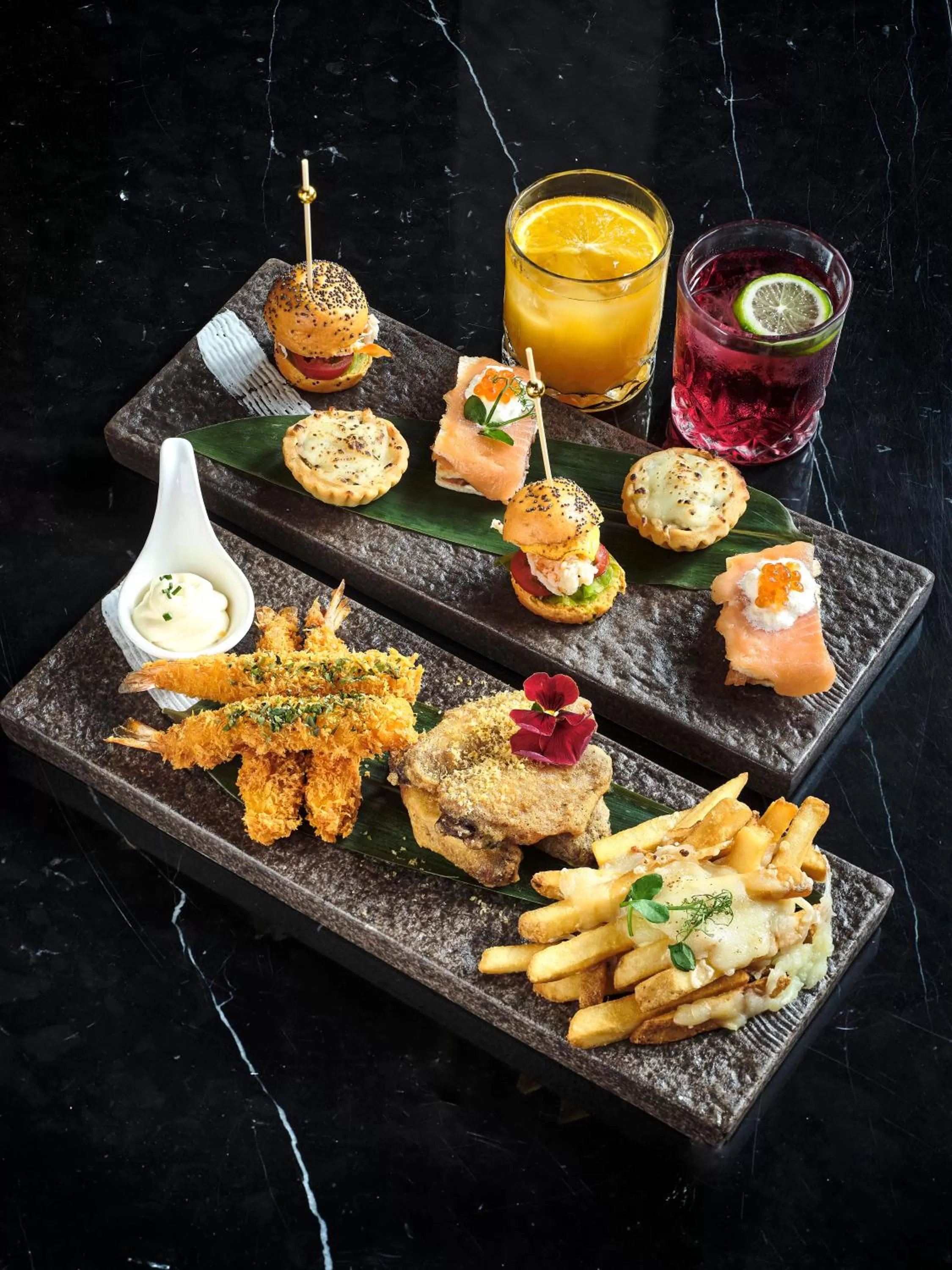 Food close-up in The Emperor Hotel