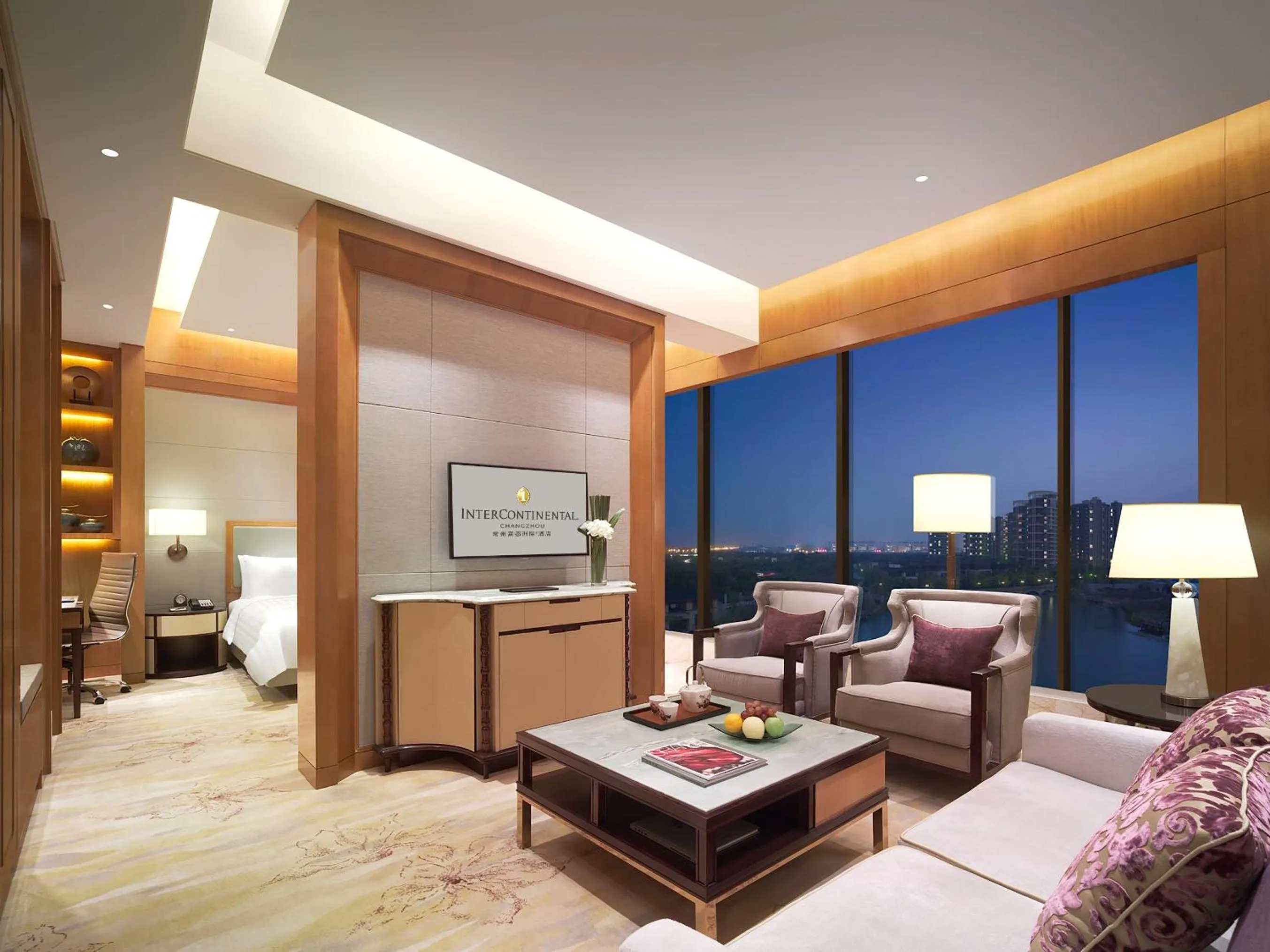 Living room in InterContinental Changzhou by IHG