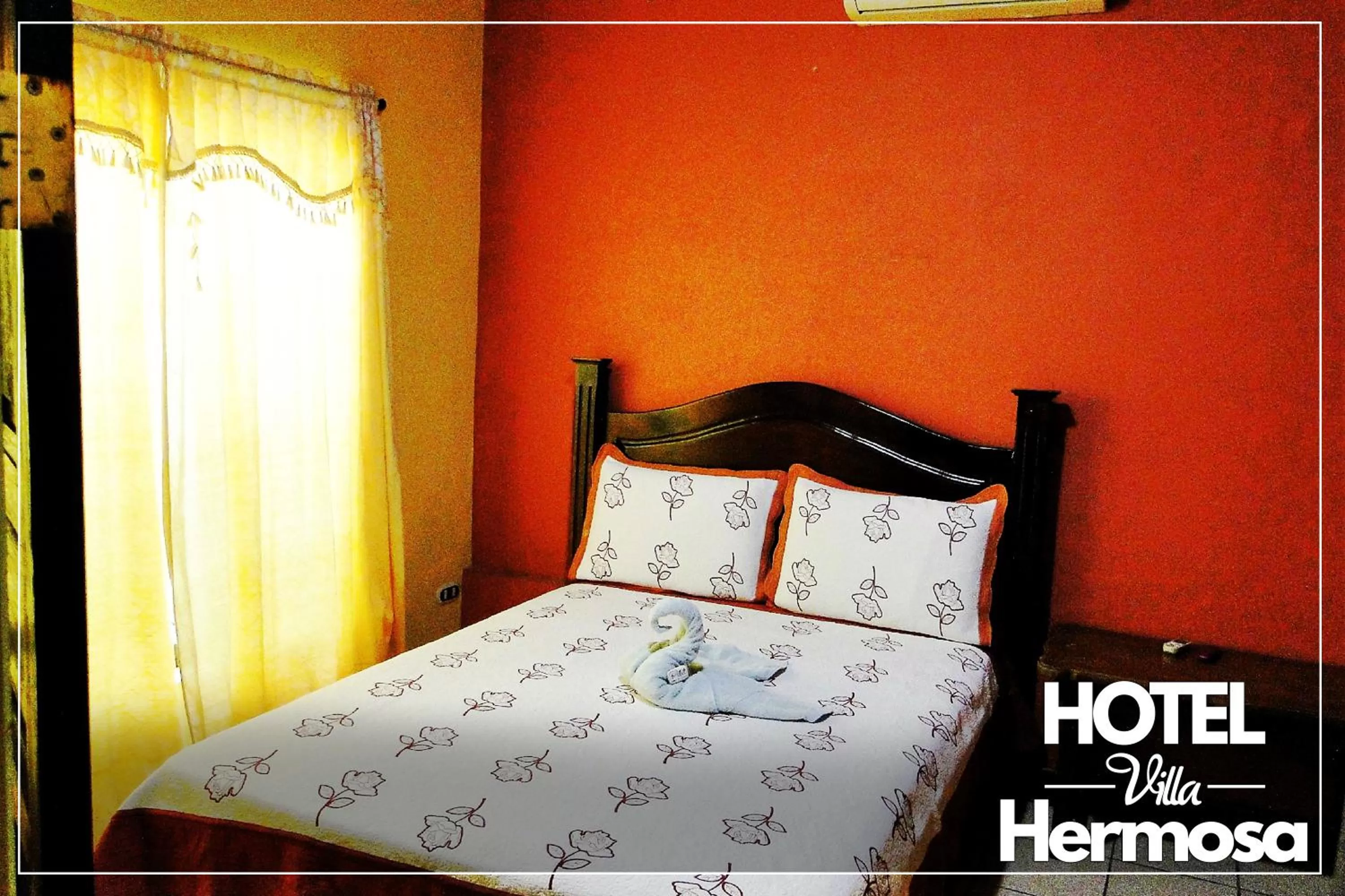 Bed in Hotel Villa Hermosa