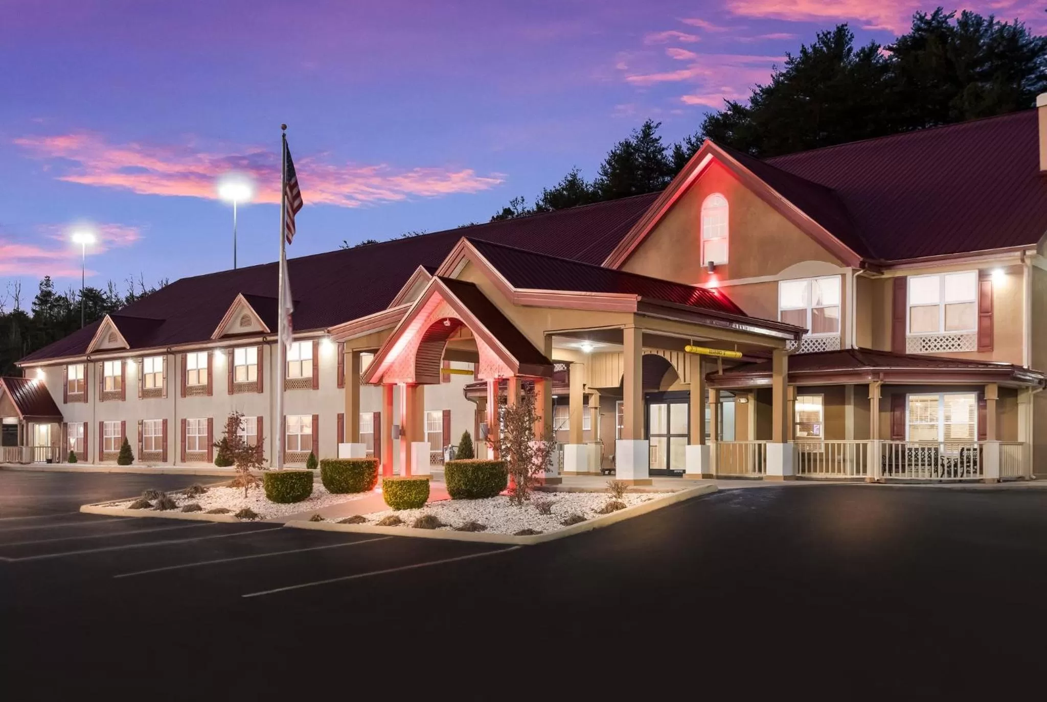 Property building in Red Roof Inn & Suites Corbin