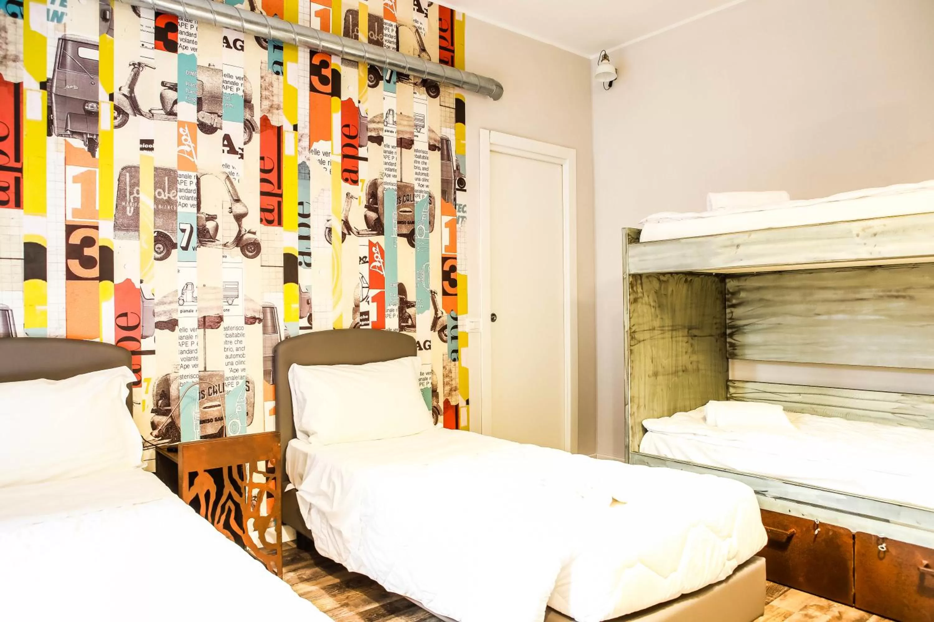 Bedroom, Bed in Hostel Trastevere