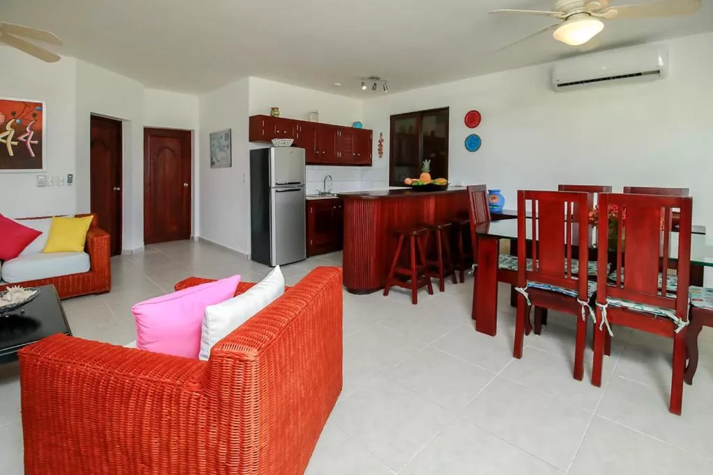 Kitchen or kitchenette in Cabarete Palm Beach Condos