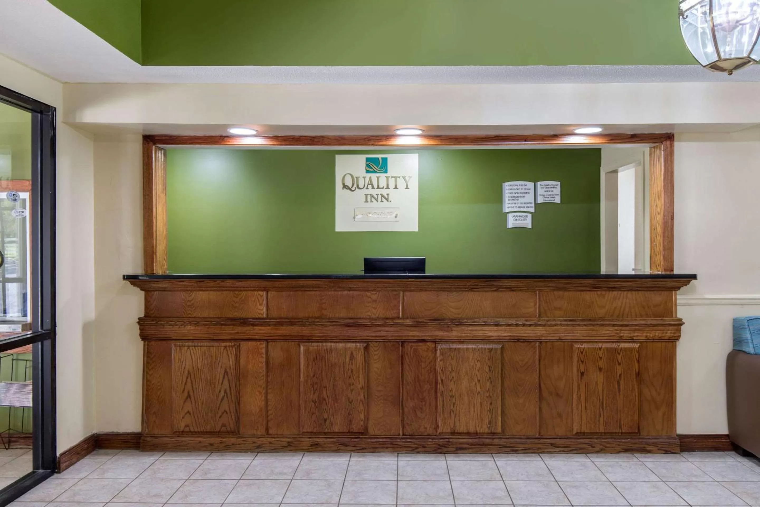 Lobby or reception in Quality Inn Kingstree North