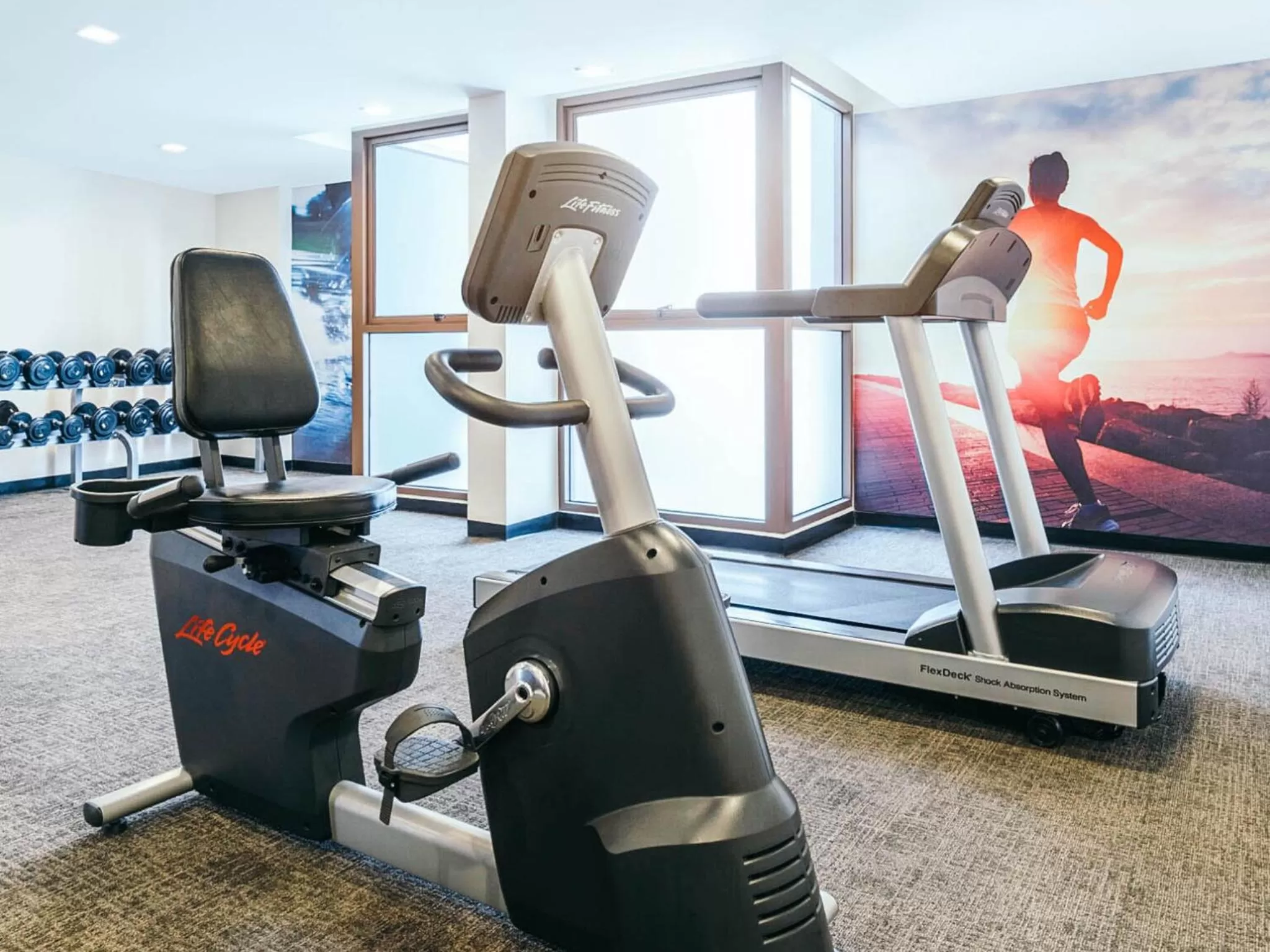 Fitness centre/facilities in Travelodge Pattaya