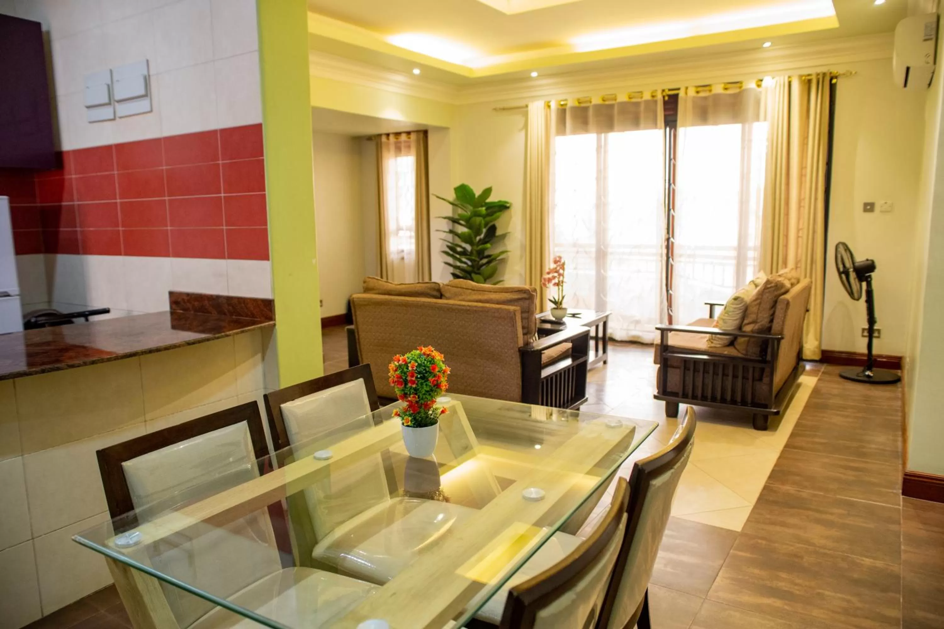 Dining area in Dina Apartments