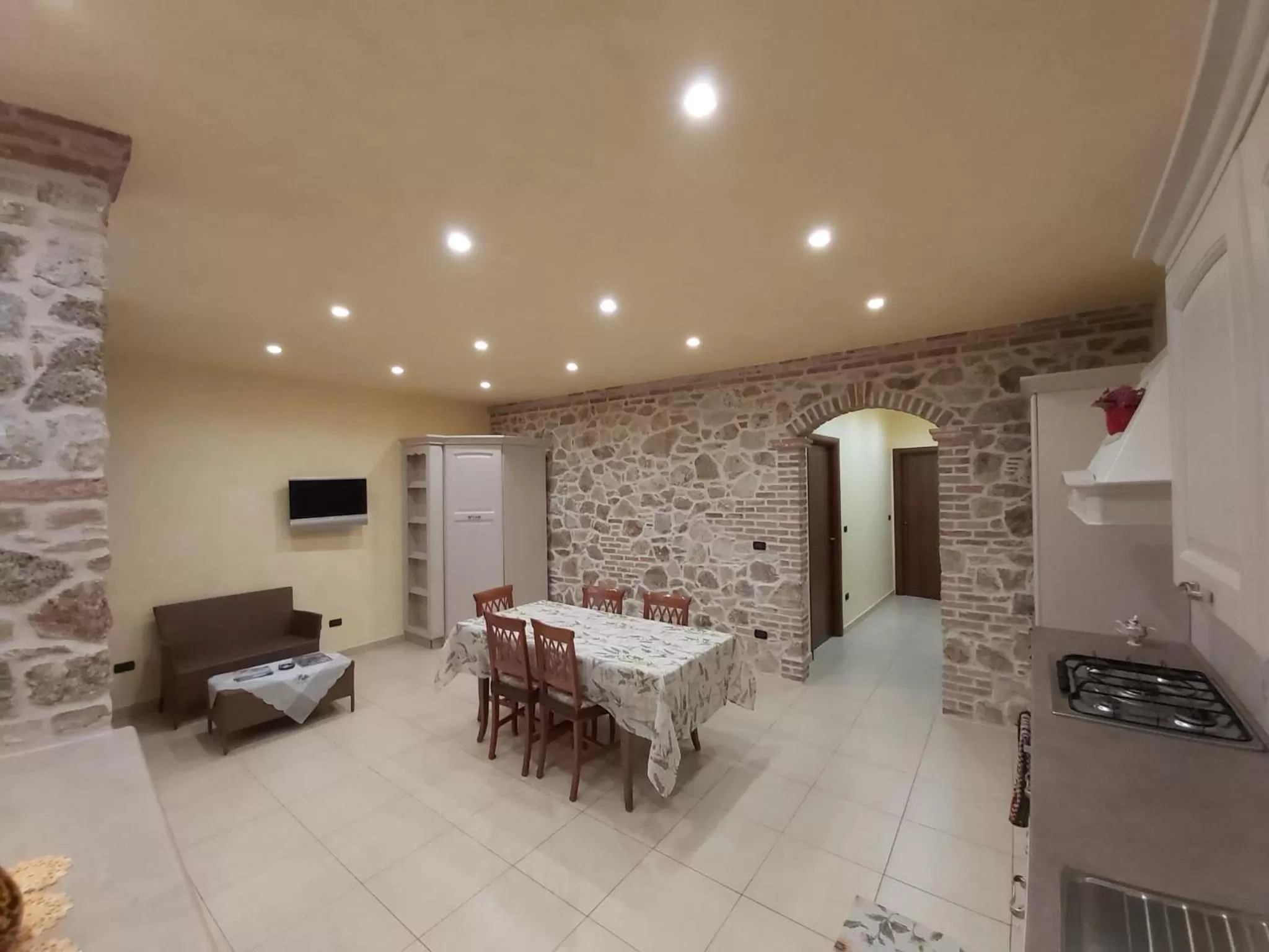 Dining area in B&B il Baglio