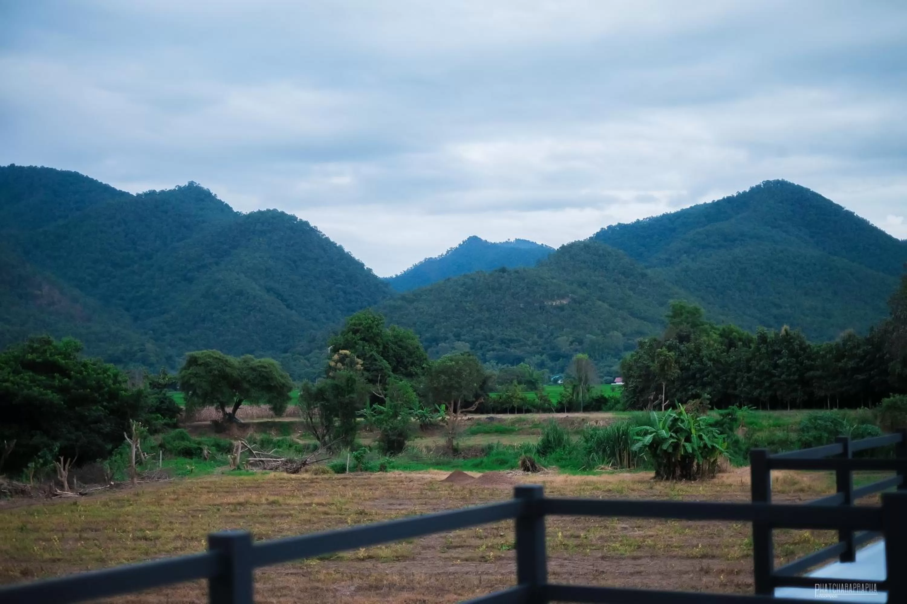 Mountain view in Aether Pai Villa