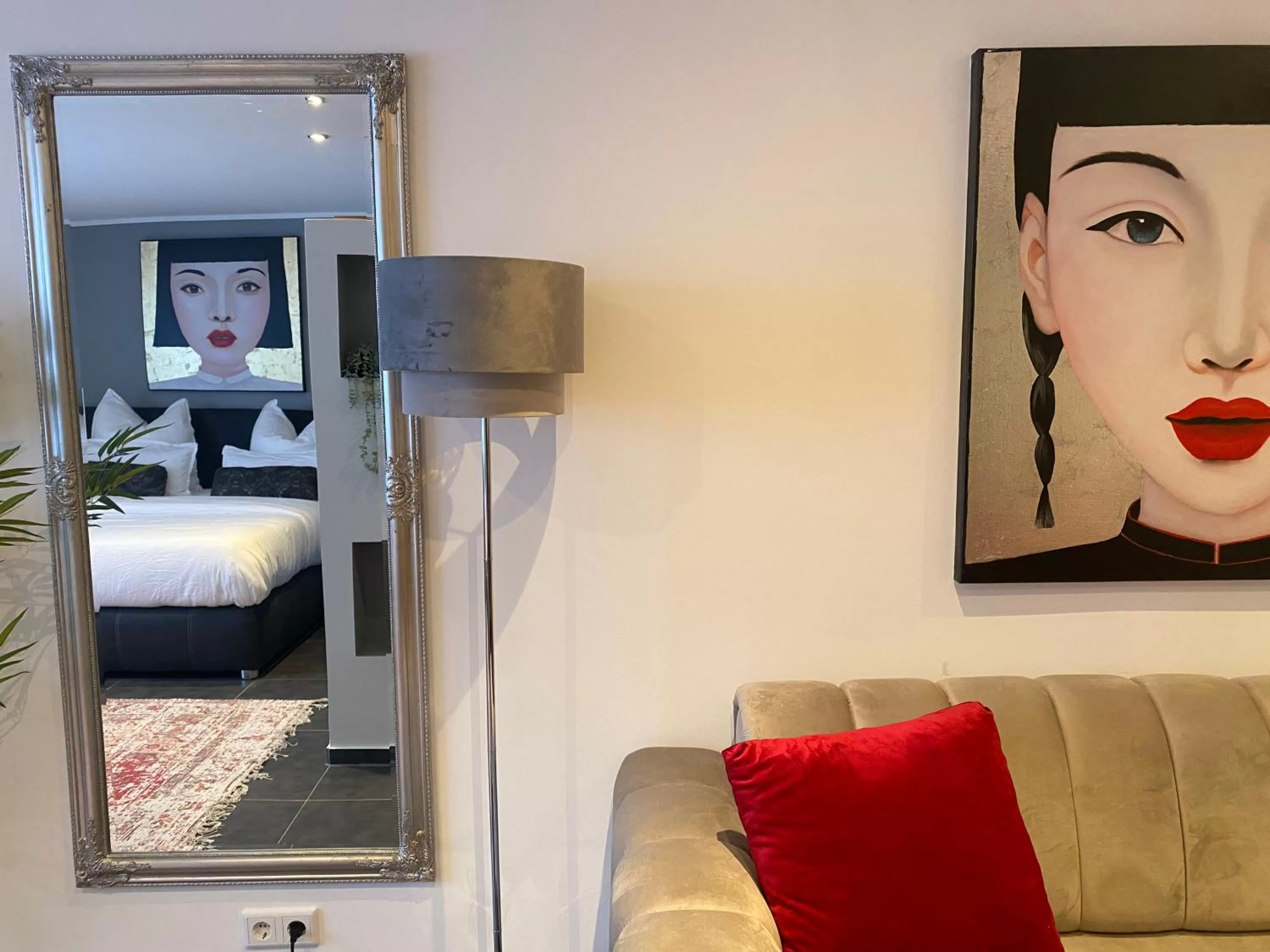 Photo of the whole room, Bed in MARRAM Suitehotel