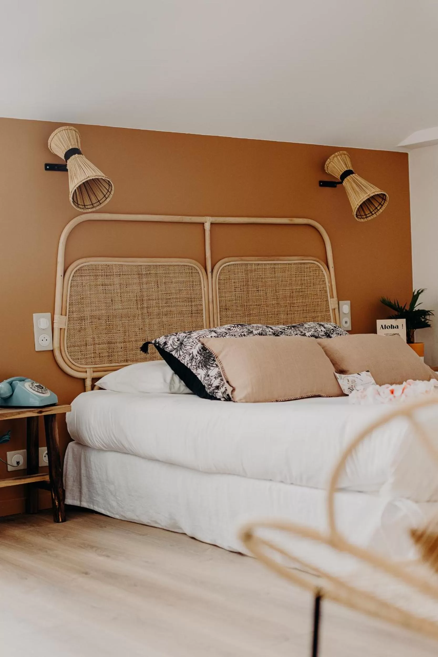 Bed in Hôtel PALMITO