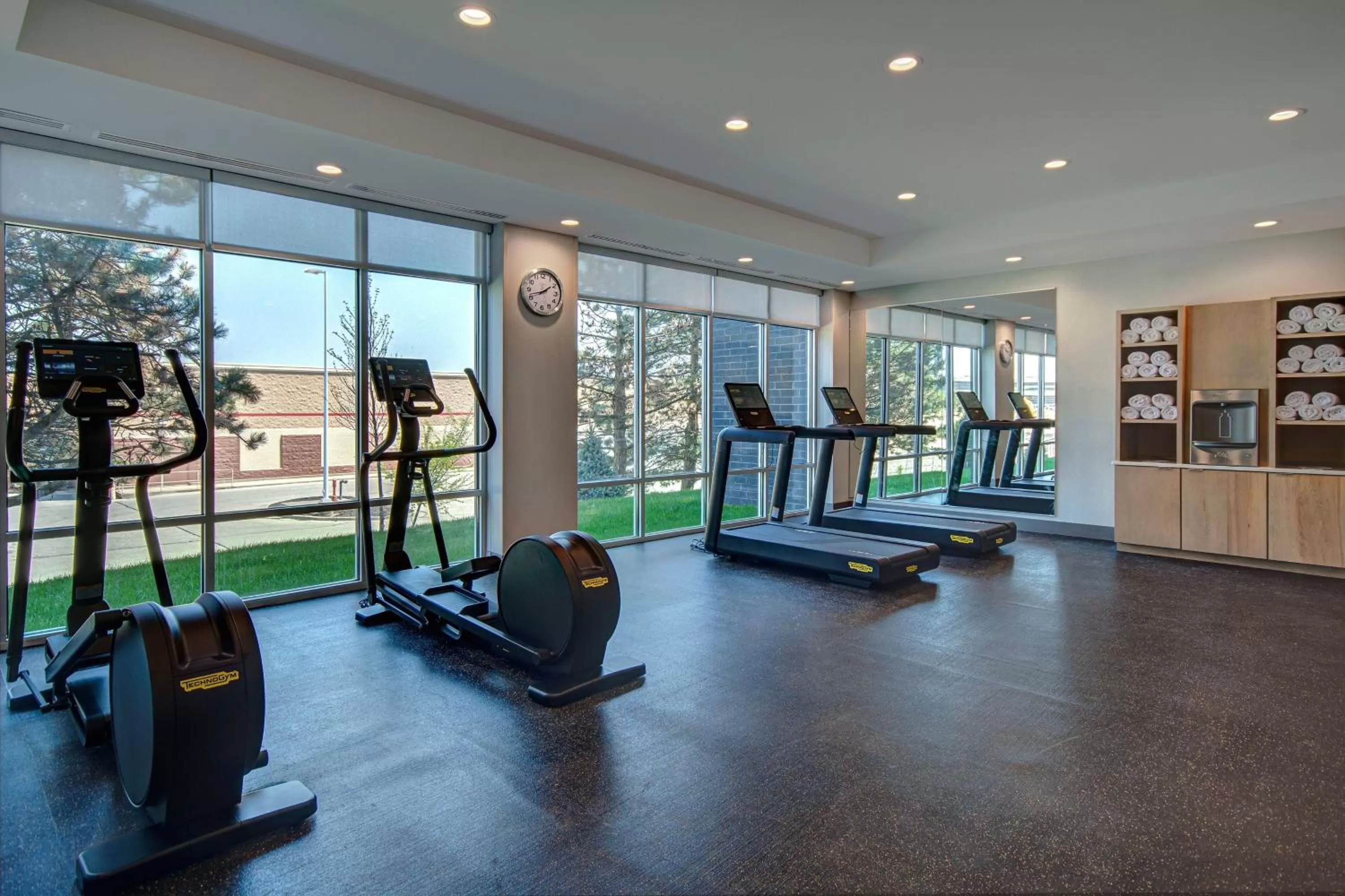 Fitness centre/facilities in TownePlace Suites by Marriott Cincinnati Airport South
