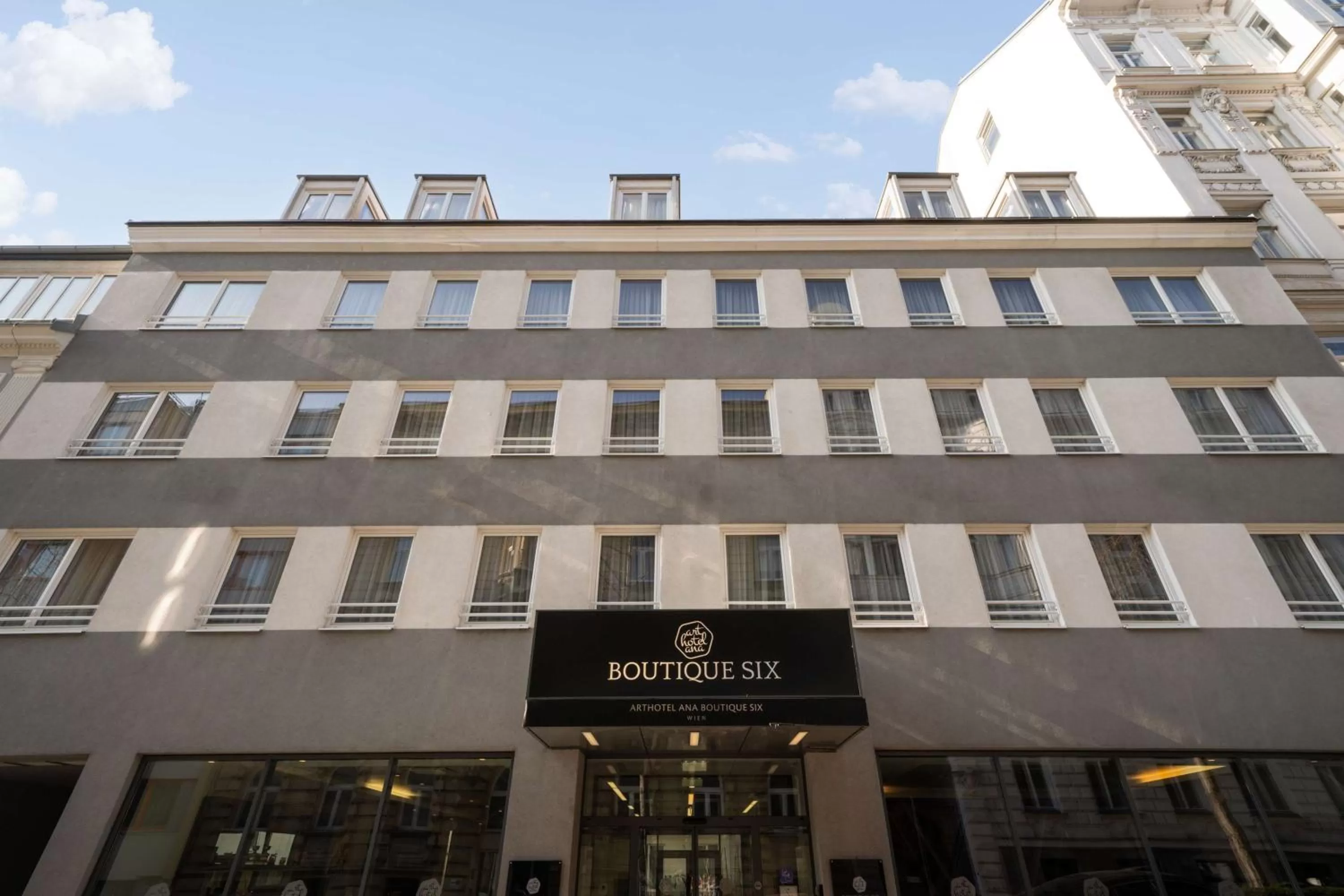 Property building in elaya hotel vienna city west