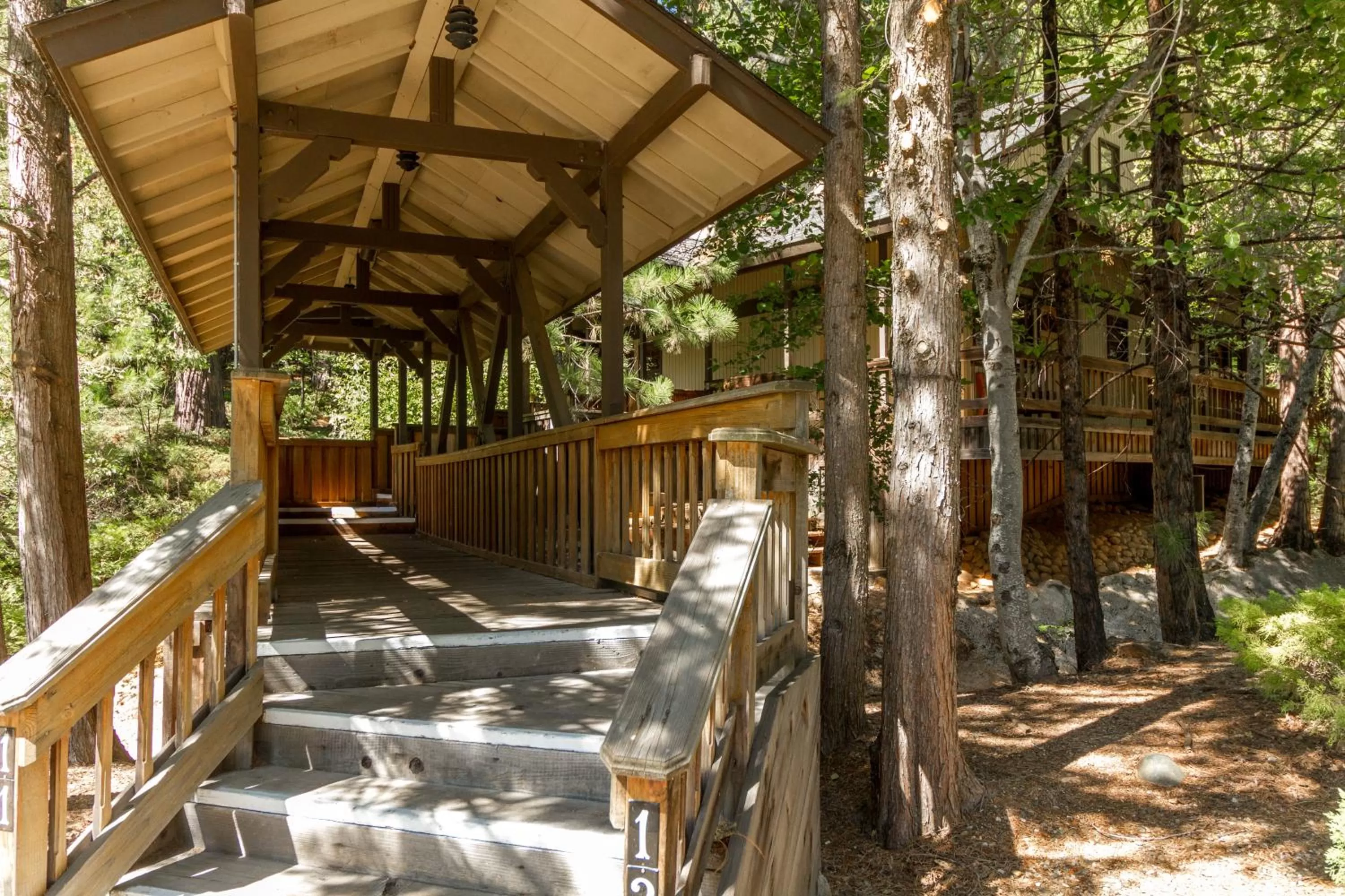 Facade/entrance in Mountain Retreat Resort