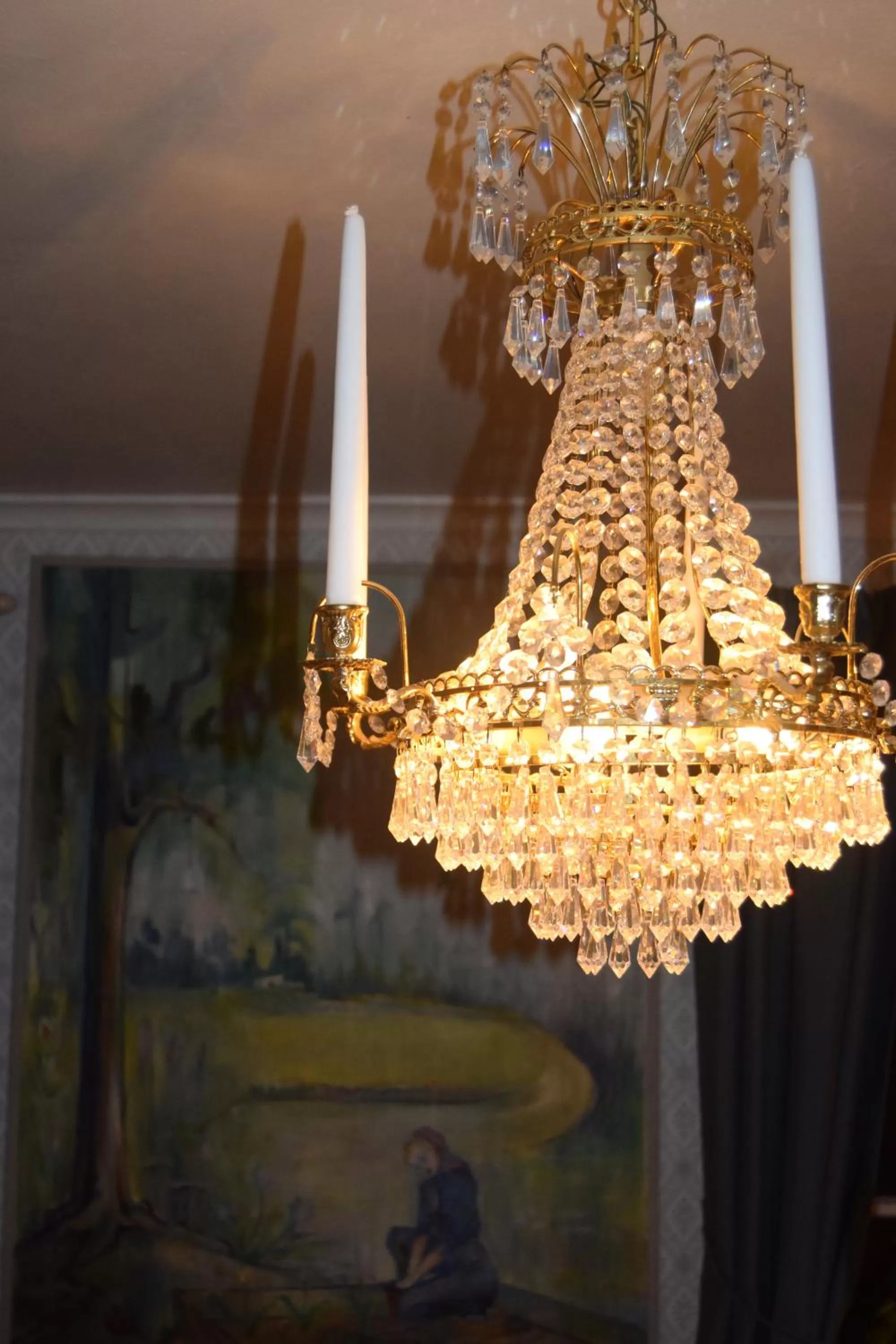 Decorative detail in Snöå Bruk Hotell och konferens