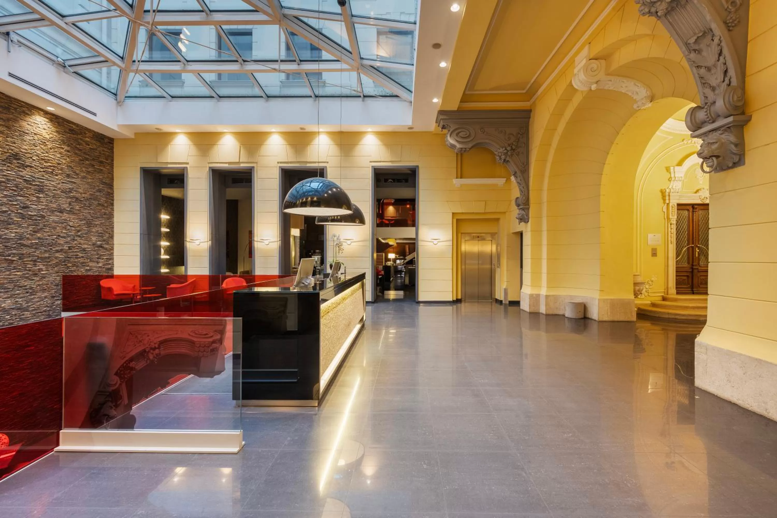 Lobby or reception in Eurostars Palazzo Zichy