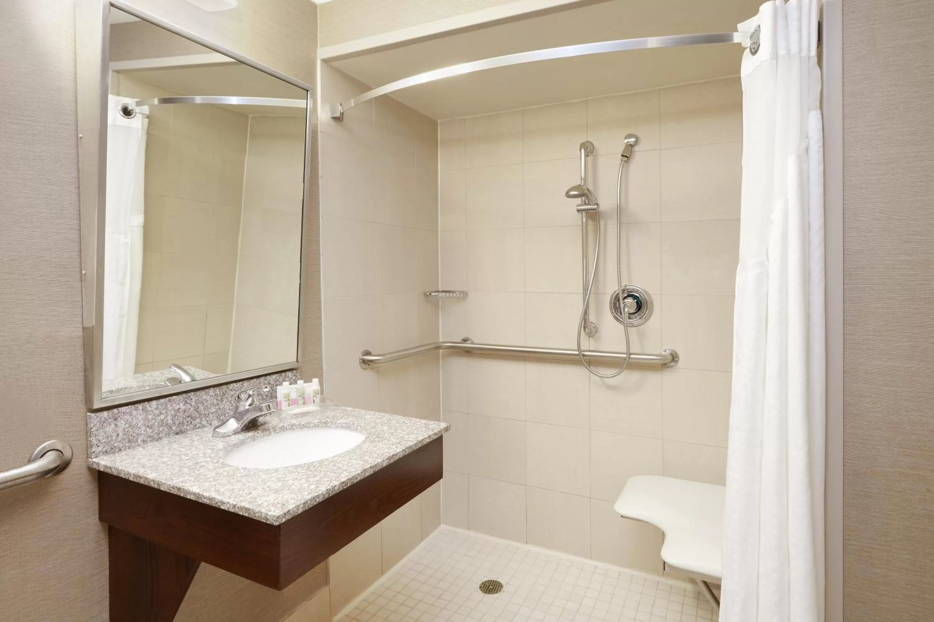 Bathroom in Holiday Inn Chicago Matteson Conference Center by IHG