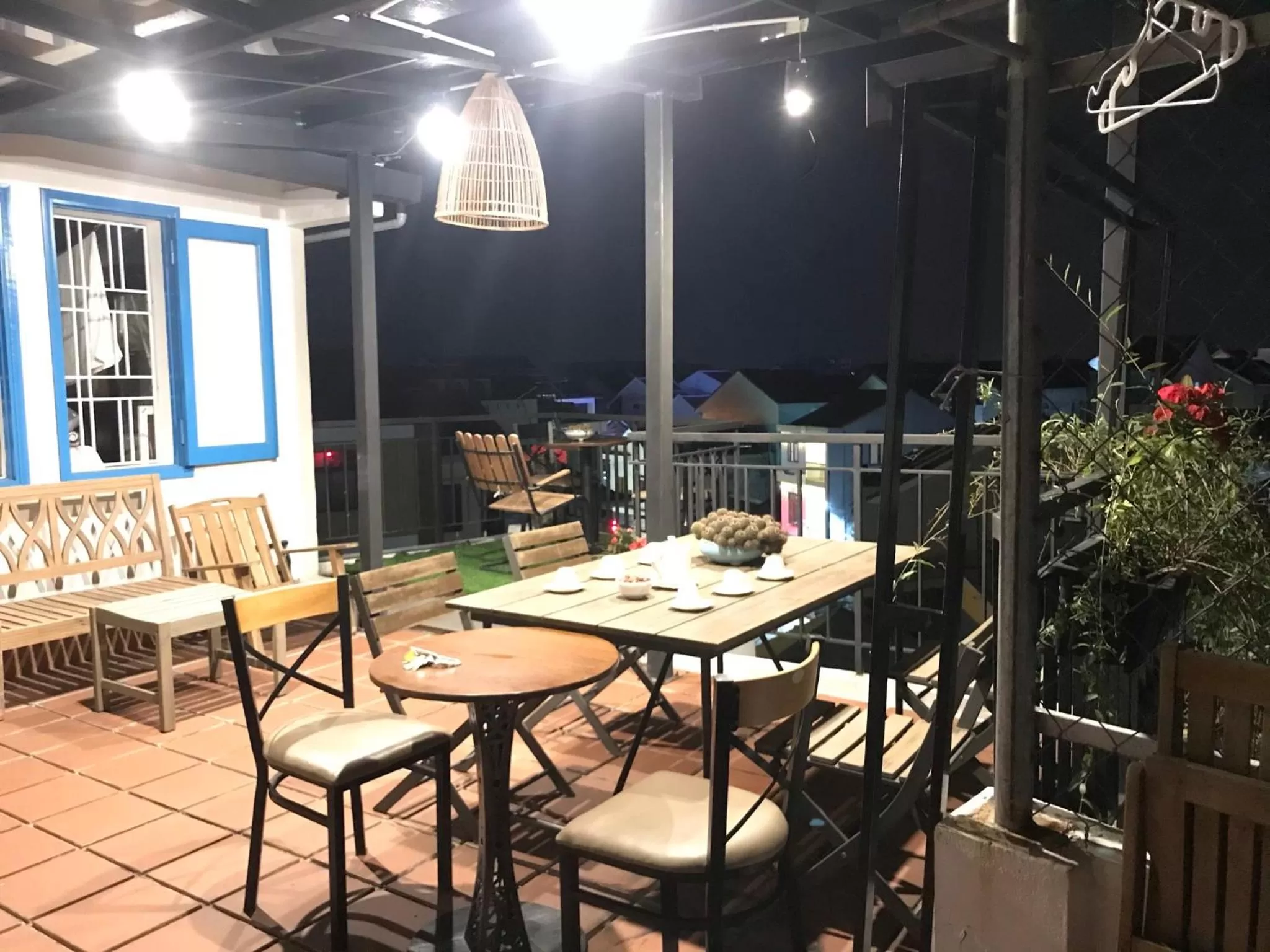 Balcony/Terrace, Restaurant/Places to Eat in May's House Hoi An