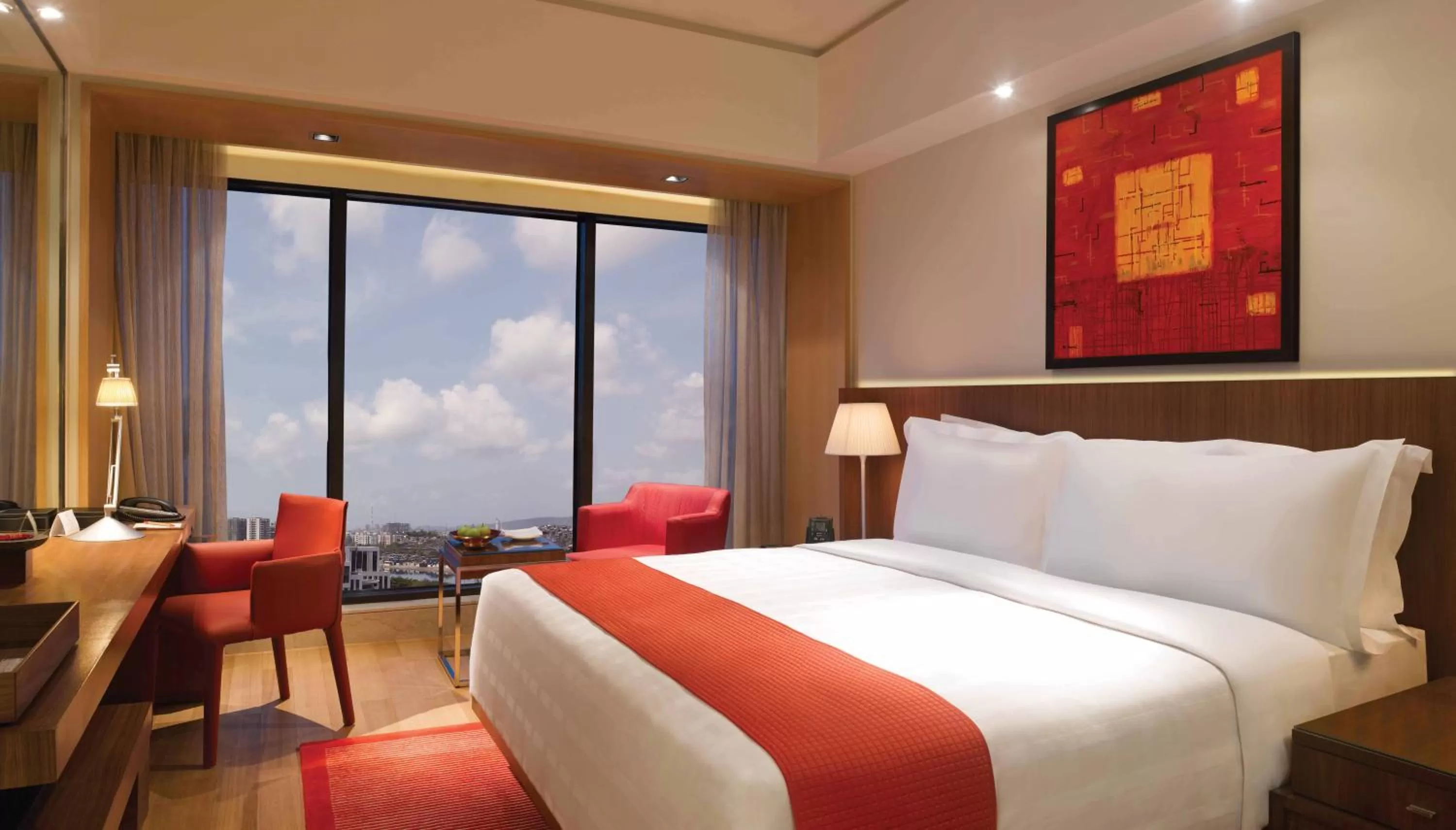 Bed in Trident Bandra Kurla