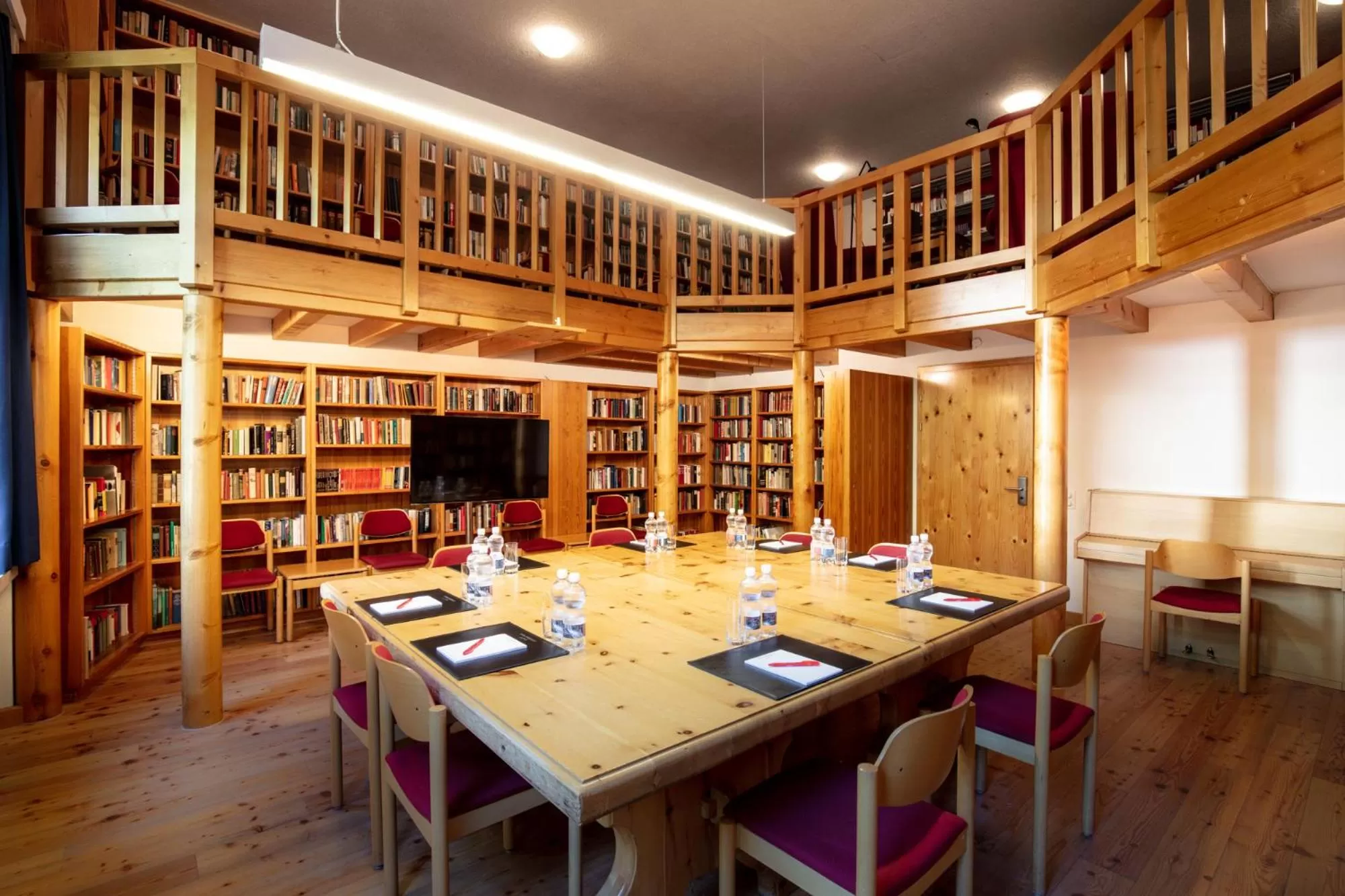 Meeting/conference room in Hotel Laudinella