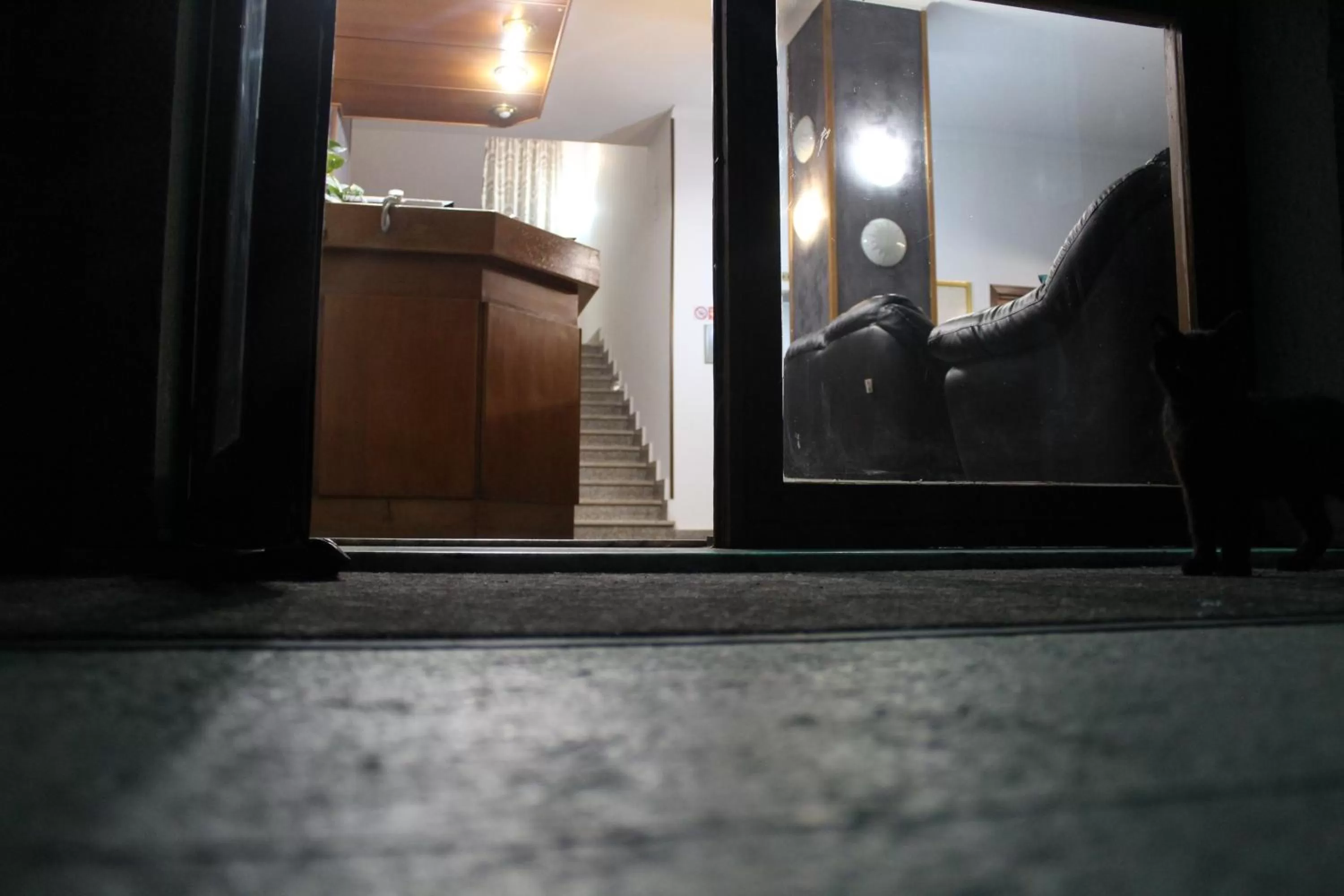 Facade/entrance in Hotel Diana